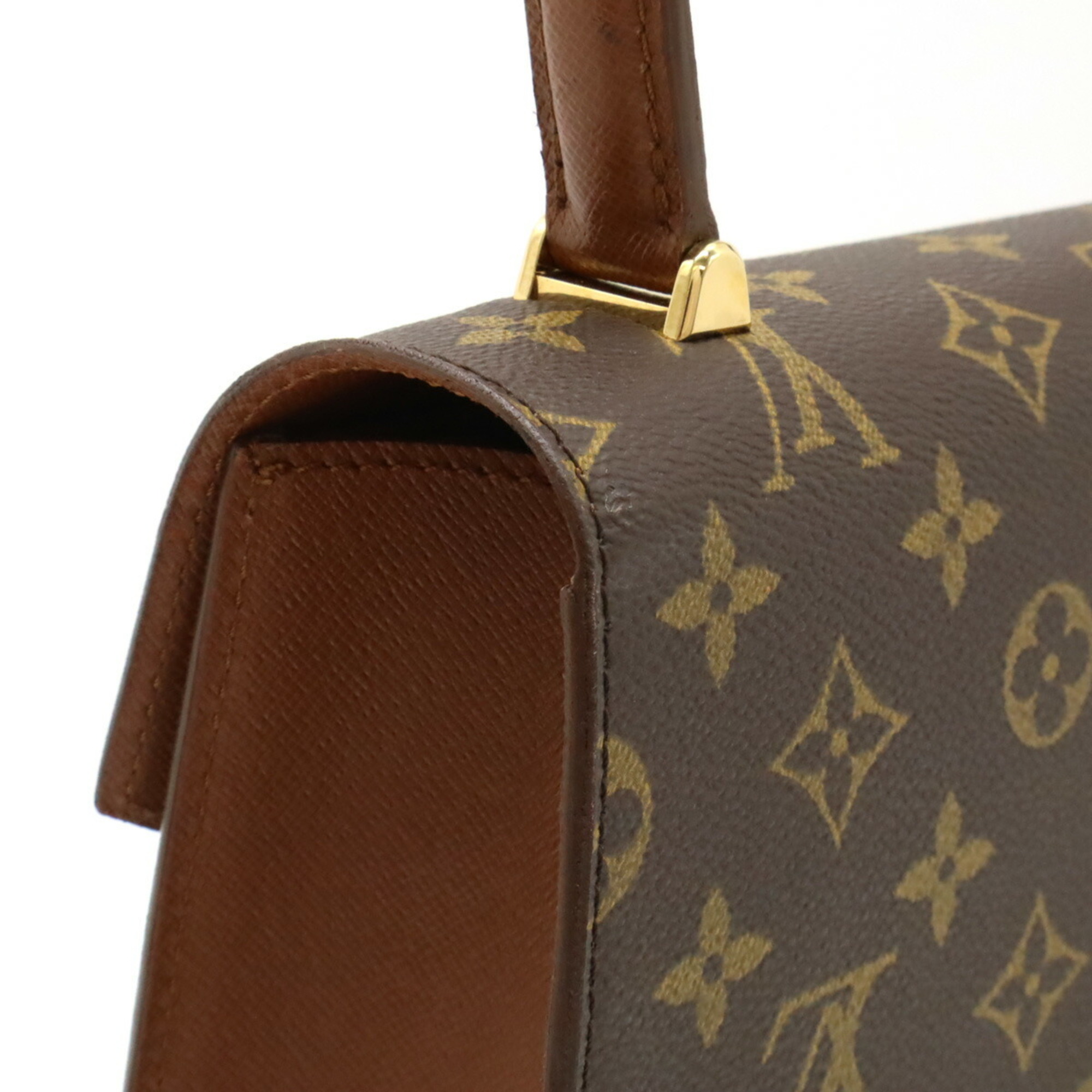 LOUIS VUITTON Louis Vuitton Monogram Malesherbes Handbag Second Bag M51379