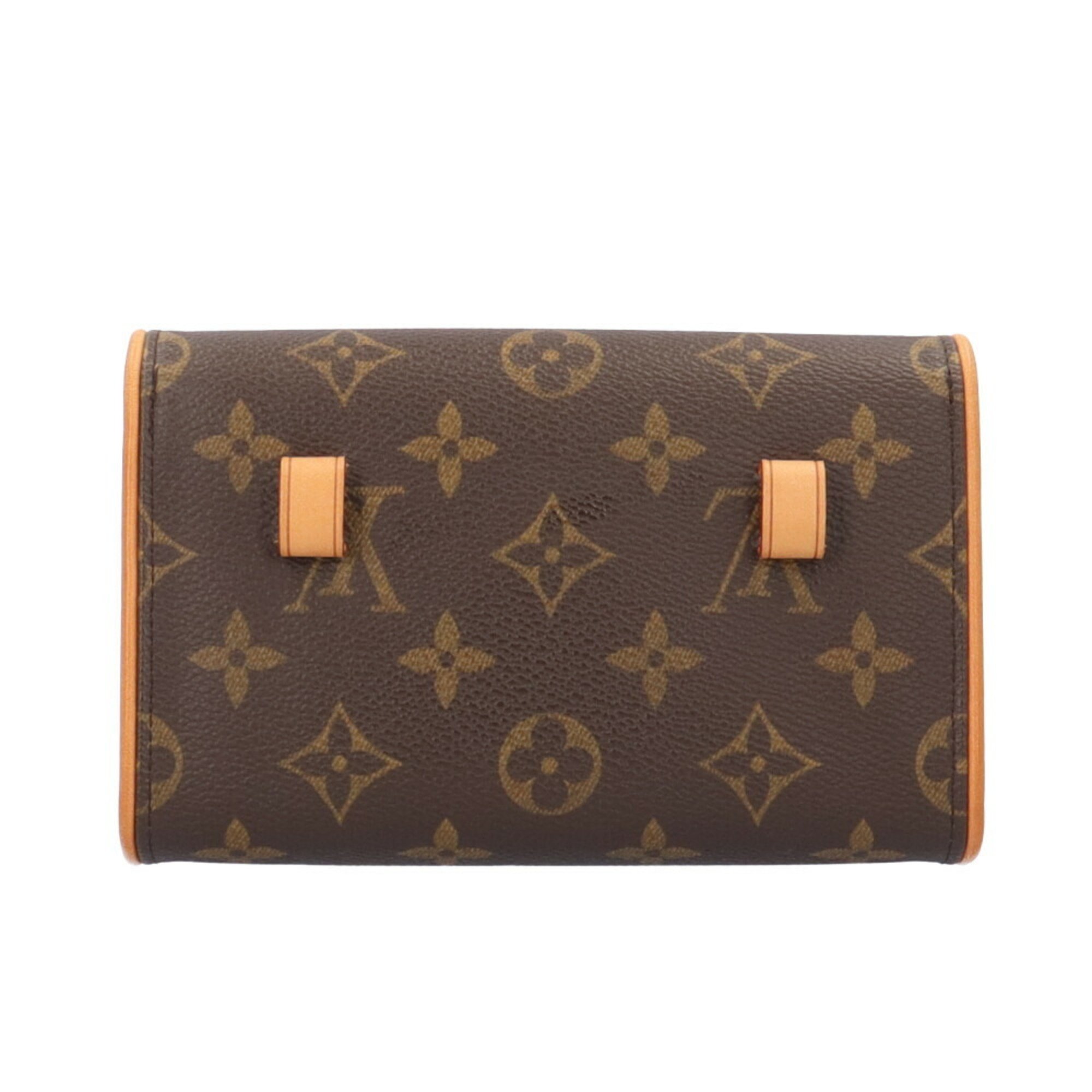 Louis Vuitton Pochette Florentine Monogram Waist Bag Canvas M51855 Brown Unisex LOUIS VUITTON