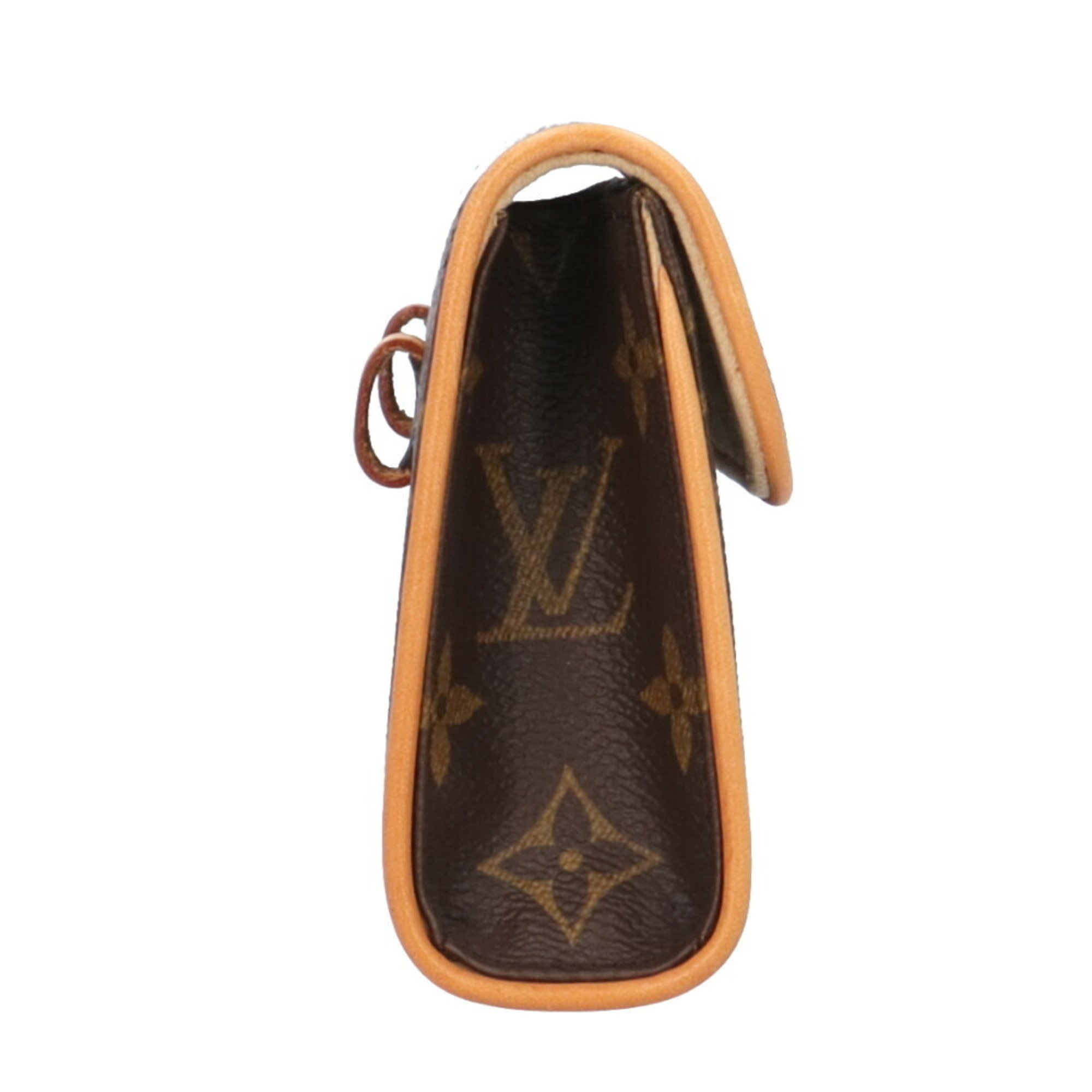 Louis Vuitton Pochette Florentine Monogram Waist Bag Canvas M51855 Brown Unisex LOUIS VUITTON