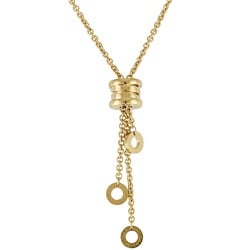 BVLGARI B-zero.1 Element Necklace 18K Gold Women's