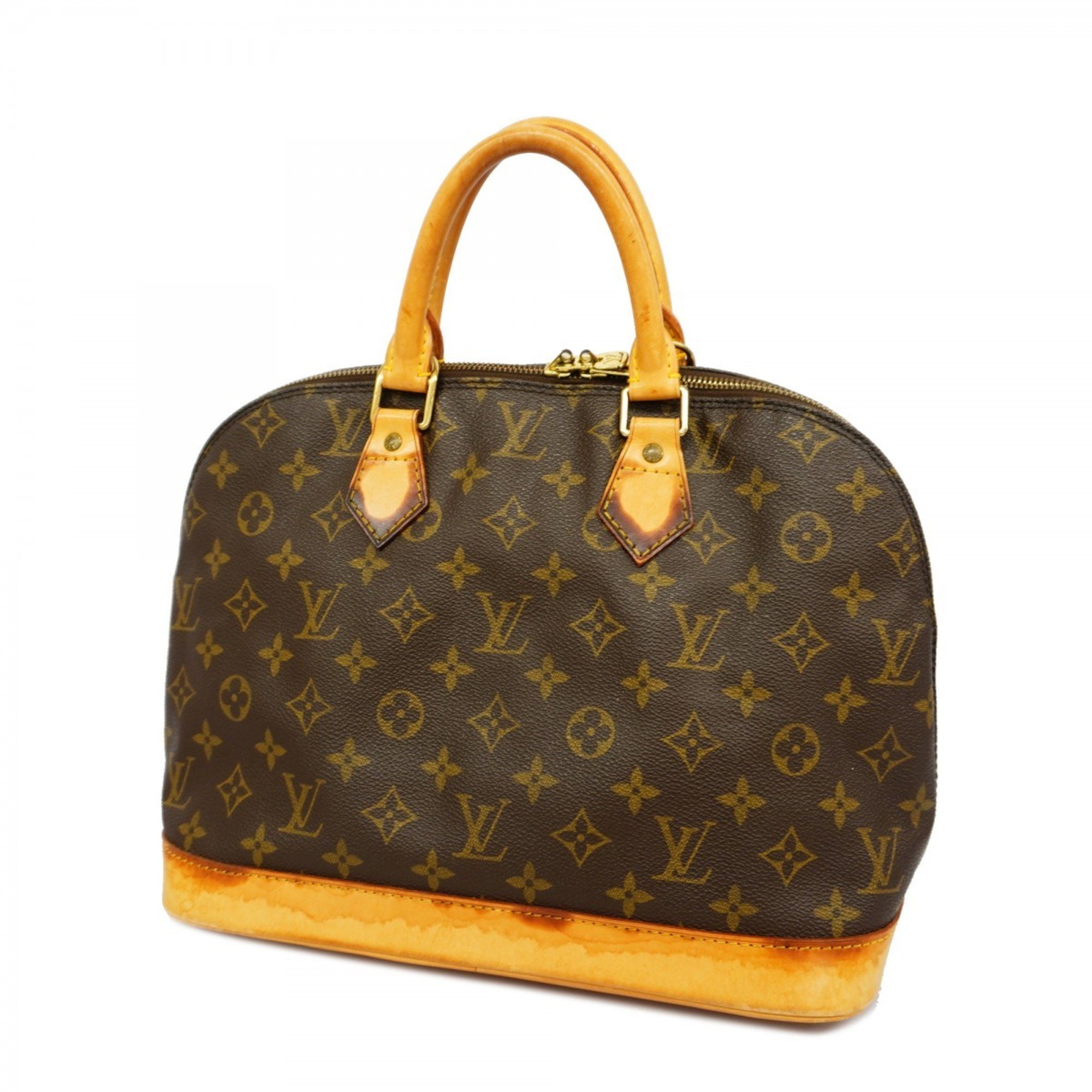 Louis Vuitton handbag Monogram Alma M51130 Brown ladies