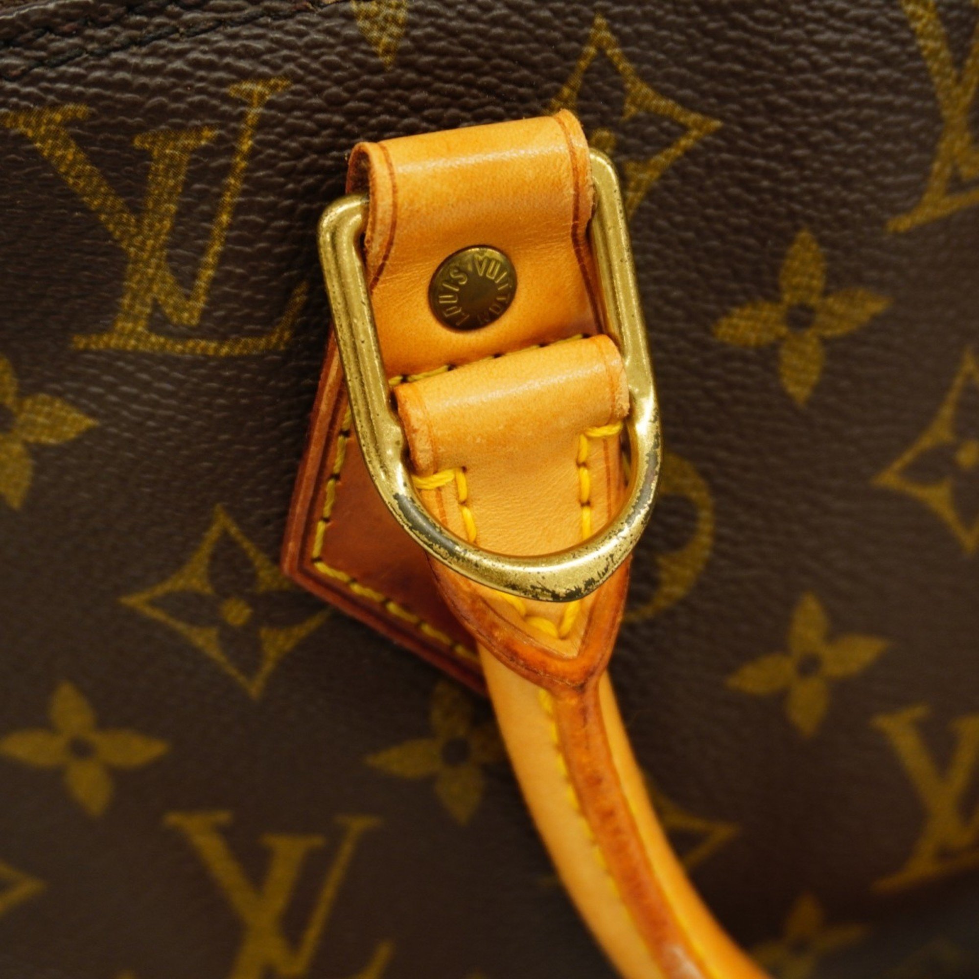 Louis Vuitton handbag Monogram Alma M51130 Brown ladies