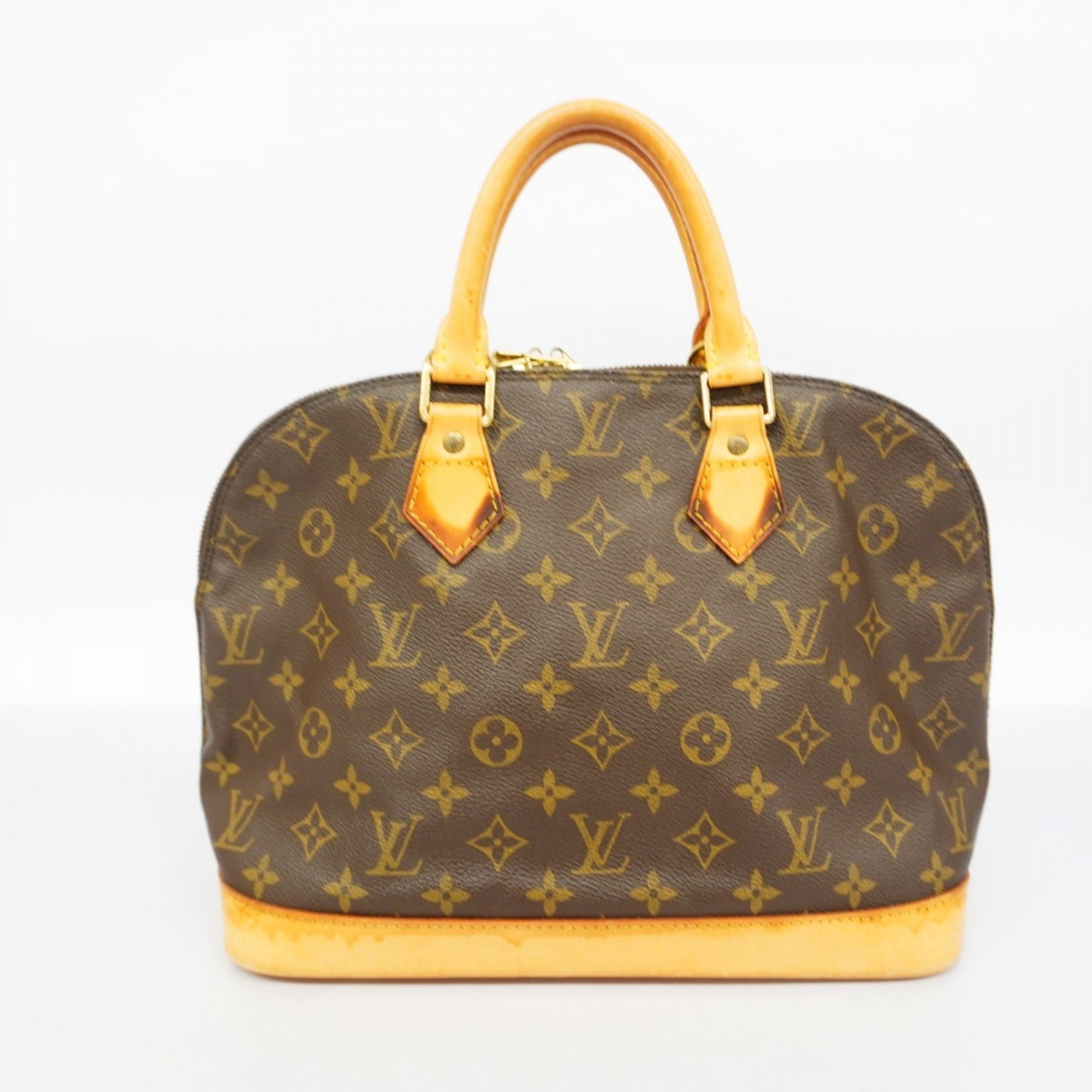 Louis Vuitton handbag Monogram Alma M51130 Brown ladies