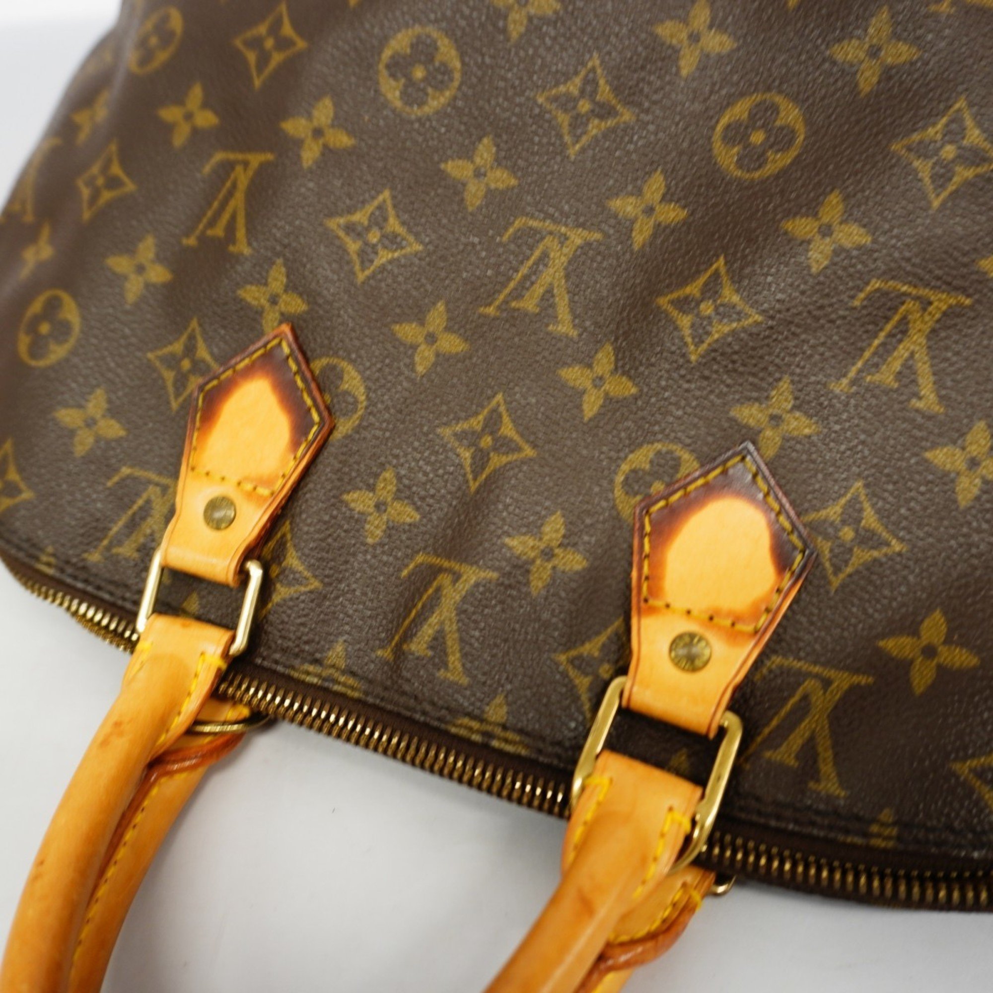 Louis Vuitton handbag Monogram Alma M51130 Brown ladies