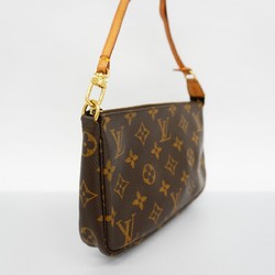 Louis Vuitton Pouch Monogram Pochette Accessoires M51980 Brown Women's