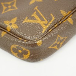 Louis Vuitton Pouch Monogram Pochette Accessoires M51980 Brown Women's