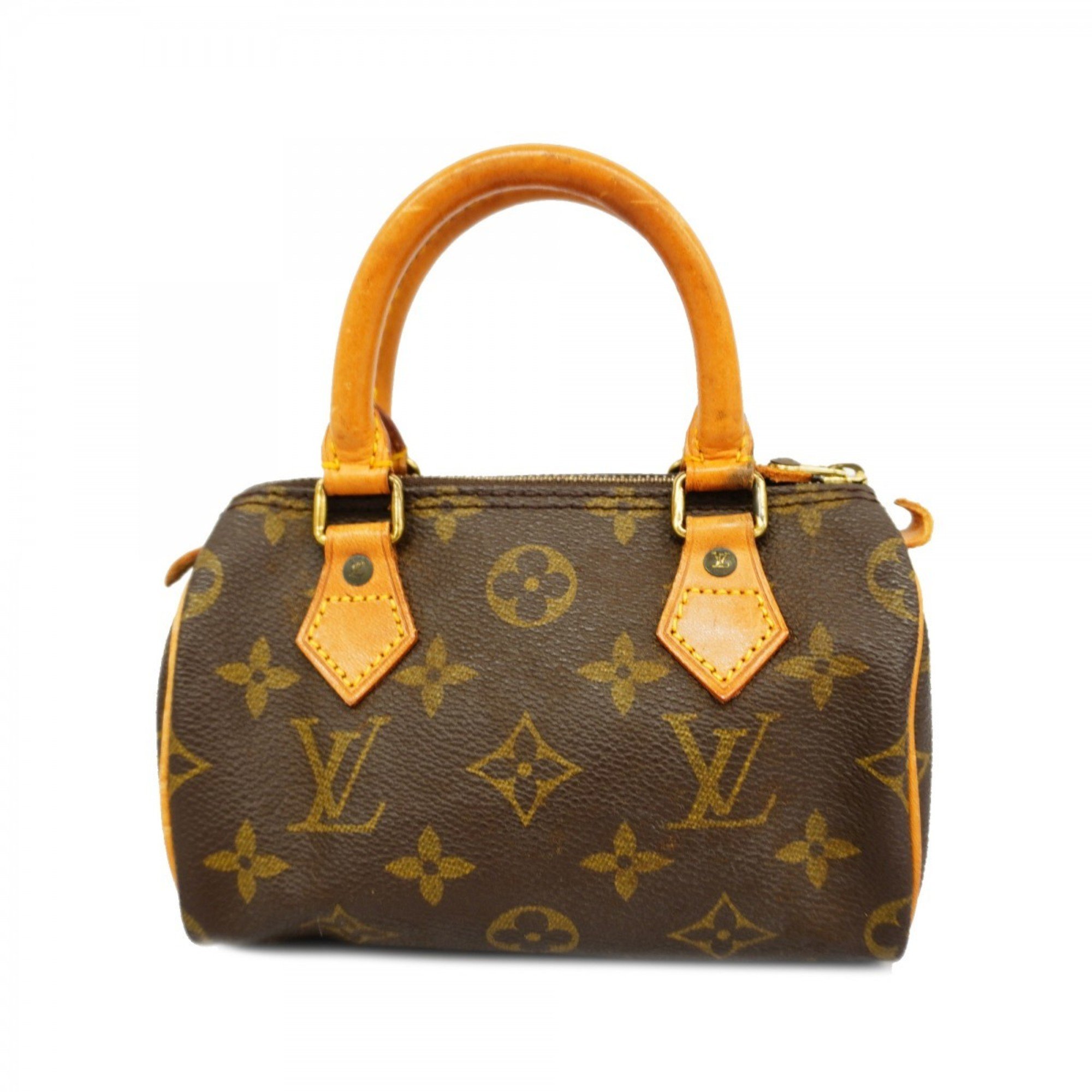 Louis Vuitton Handbag Monogram Speedy M41534 Brown Ladies