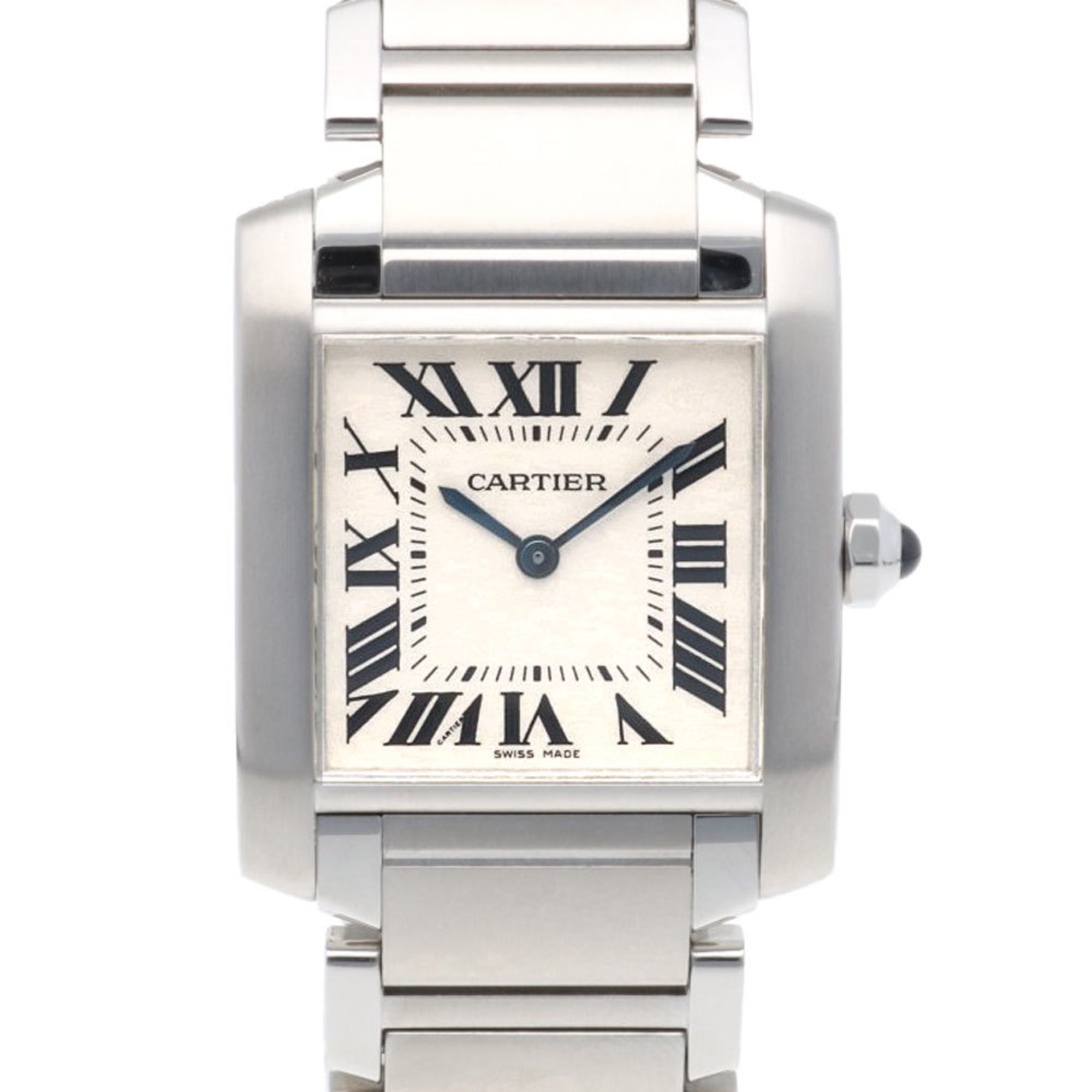 Cartier Tank Francaise MM Watch Stainless Steel W51003Q3(2301) Quartz Ladies CARTIER