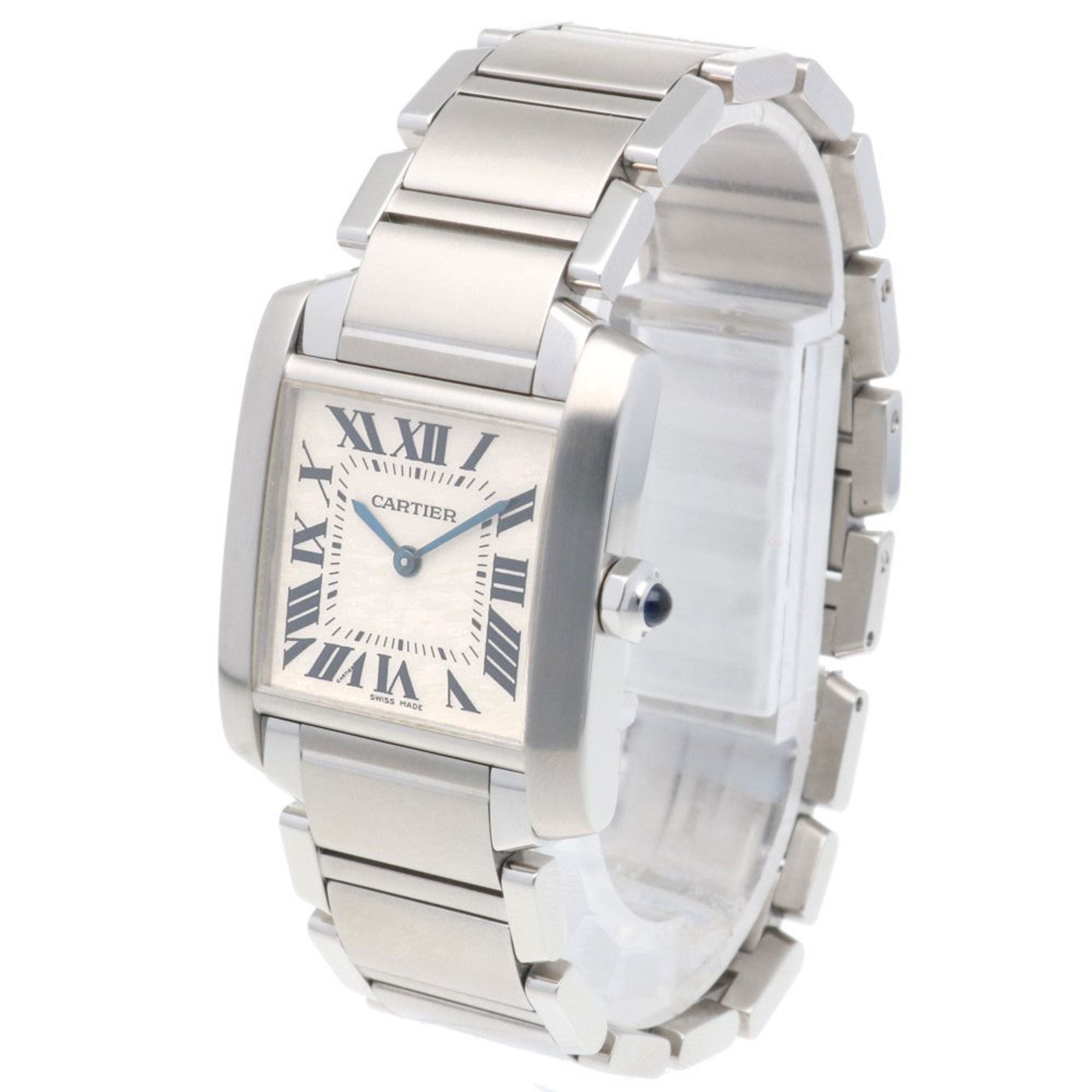 Cartier Tank Francaise MM Watch Stainless Steel W51003Q3(2301) Quartz Ladies CARTIER