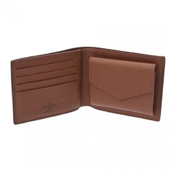 LOUIS VUITTON Louis Vuitton Monogram Portefeuille Marco Brown M62288 Men's Canvas Bi-fold Wallet