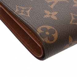 LOUIS VUITTON Louis Vuitton Monogram Portefeuille Marco Brown M62288 Men's Canvas Bi-fold Wallet