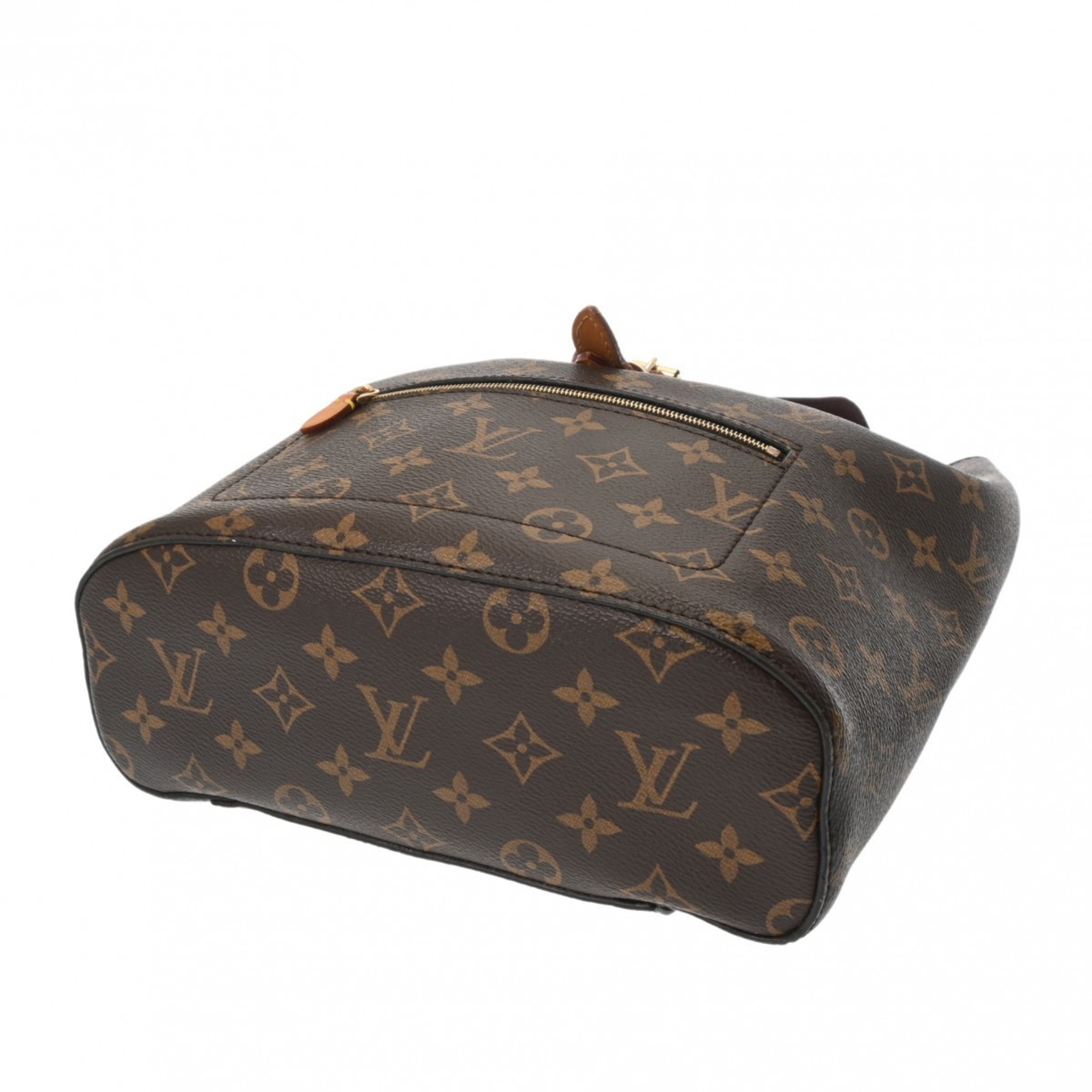 LOUIS VUITTON Louis Vuitton Monogram Montsouris Brown M43431 Unisex Canvas Backpack/Daypack