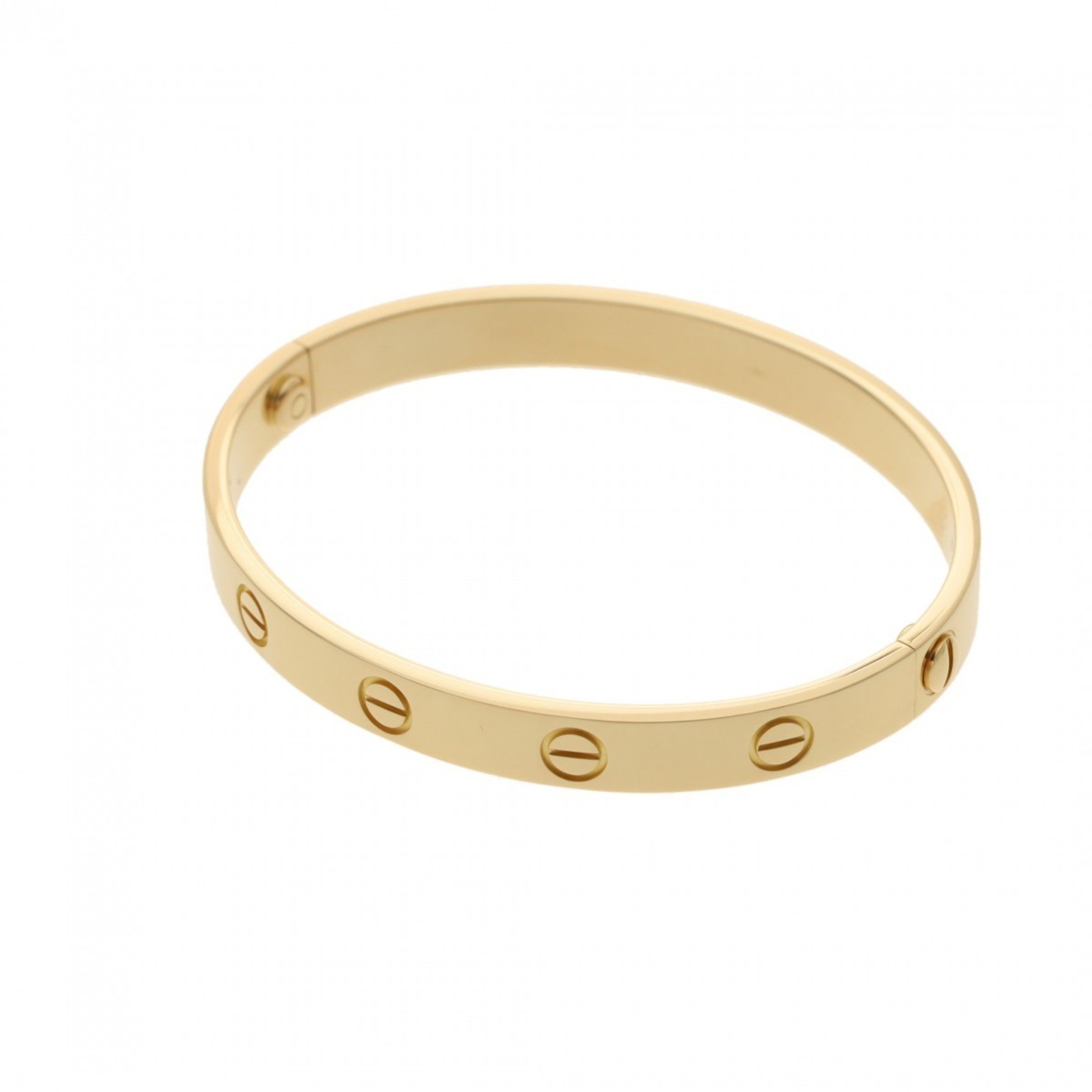 CARTIER Love Bracelet #16 Women's K18 Yellow Gold