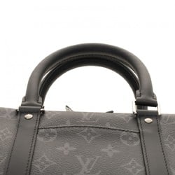 LOUIS VUITTON Louis Vuitton Monogram Eclipse Porte-Document Voyage Black/Grey M46457 Men's Leather Bag