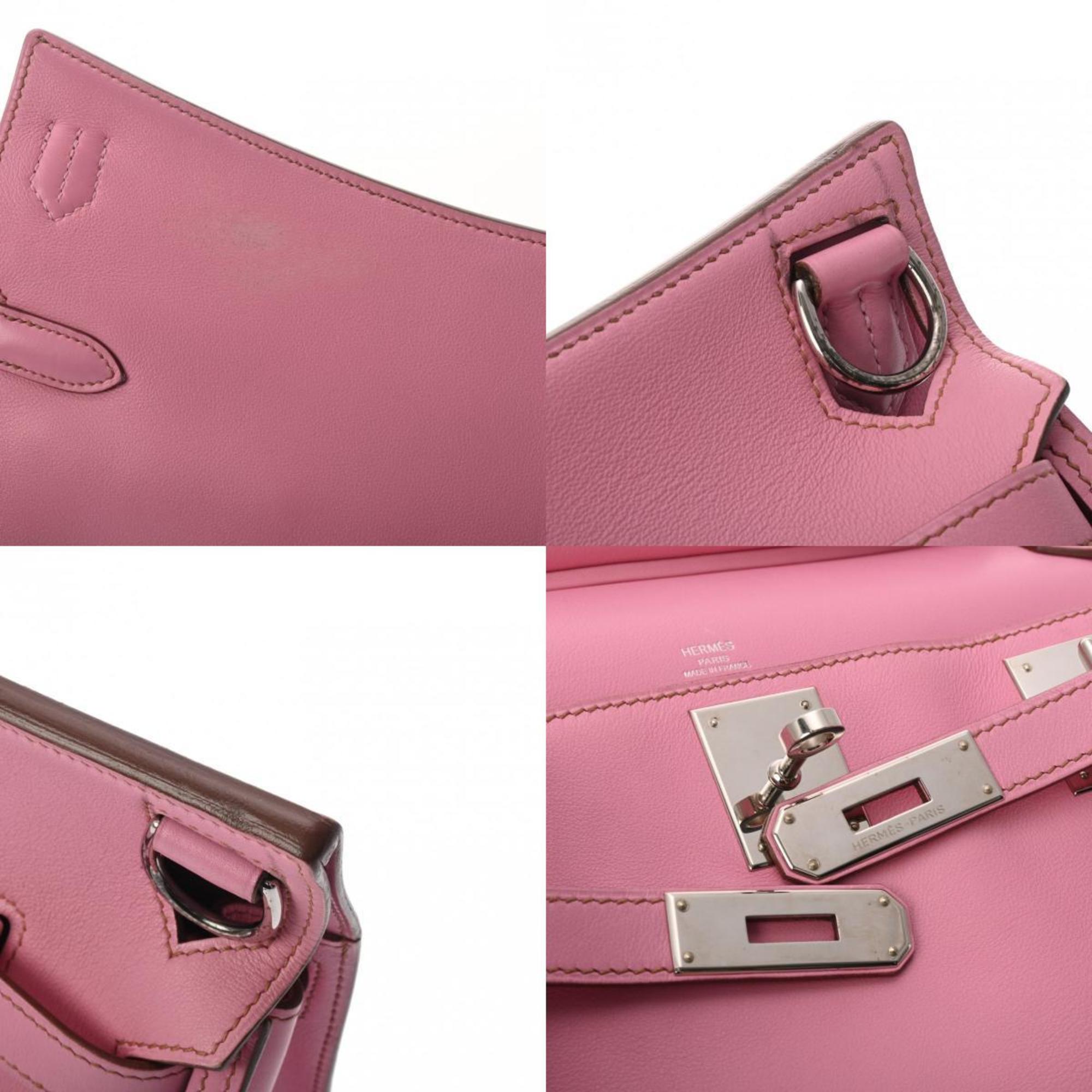 HERMES Hermes Gypsiere 28 Uno Pink □M engraved (circa 2009) Women's Swift leather shoulder bag