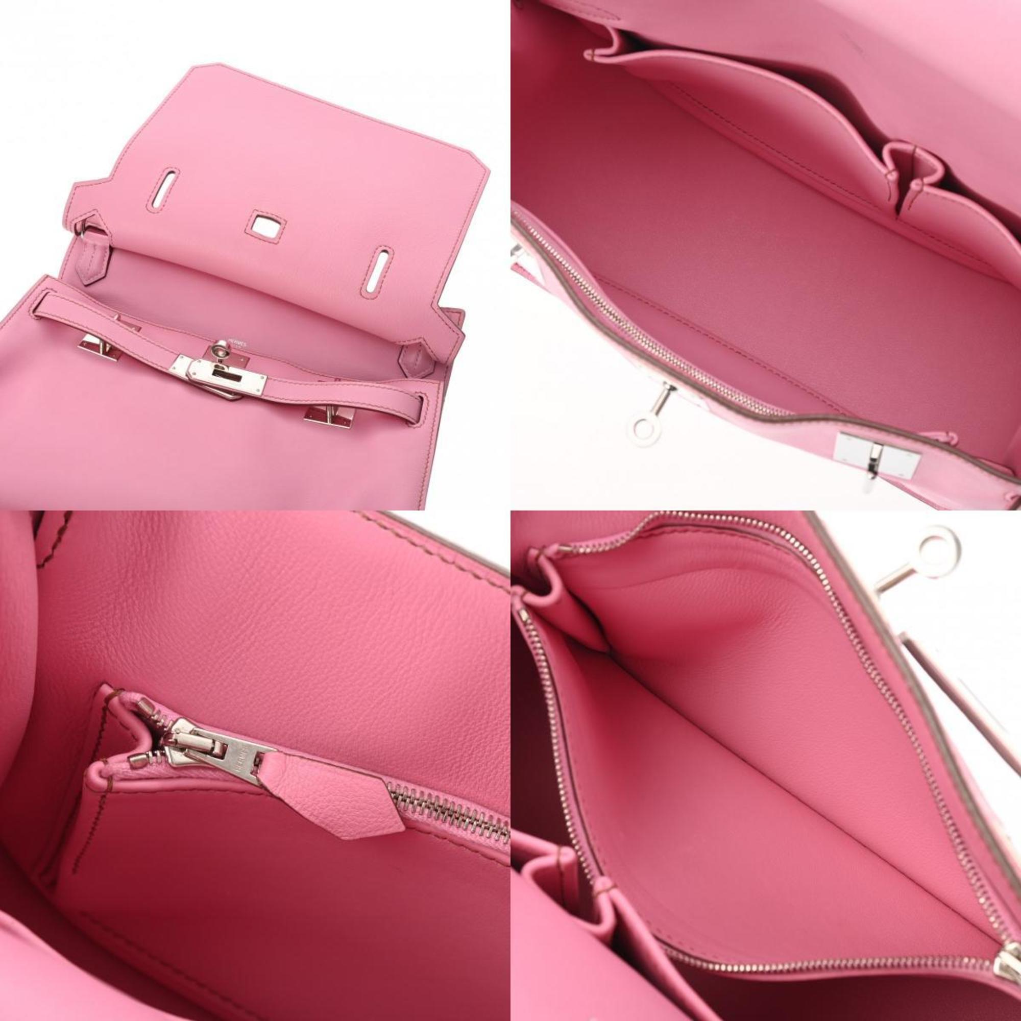 HERMES Hermes Gypsiere 28 Uno Pink □M engraved (circa 2009) Women's Swift leather shoulder bag