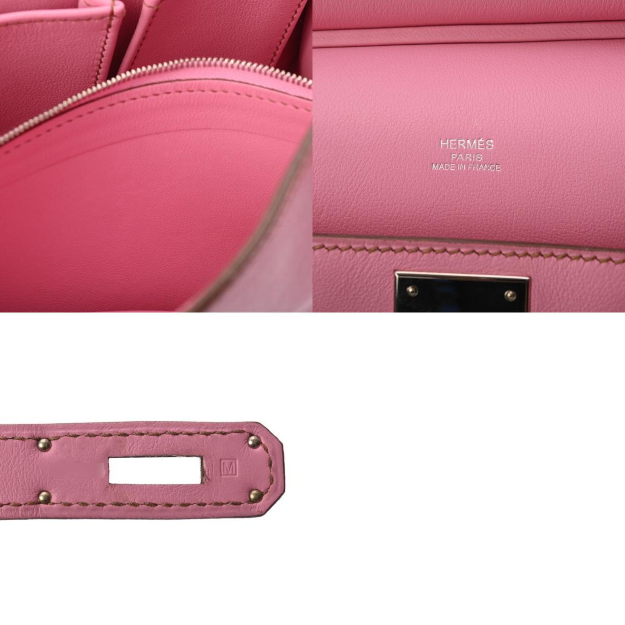 HERMES Hermes Gypsiere 28 Uno Pink □M engraved (circa 2009) Women's Swift leather shoulder bag