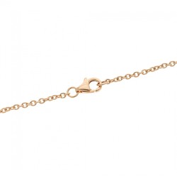 CARTIER Baby Love Women's K18 Pink Gold Necklace