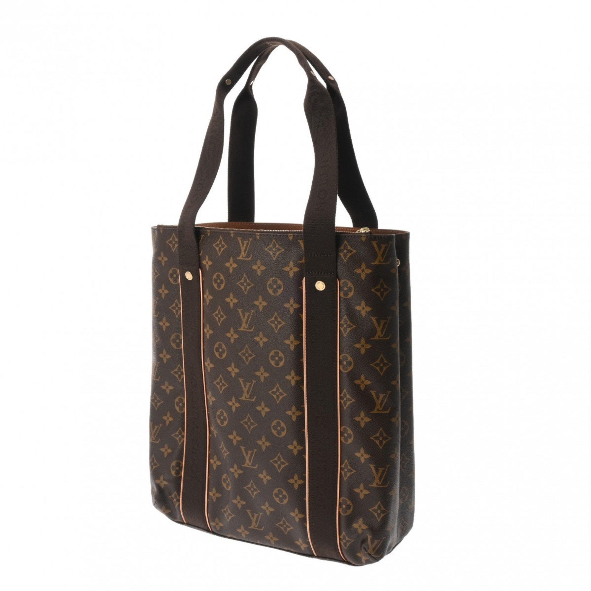 LOUIS VUITTON Louis Vuitton Monogram Kababour Brown M53013 Women's Canvas Tote Bag