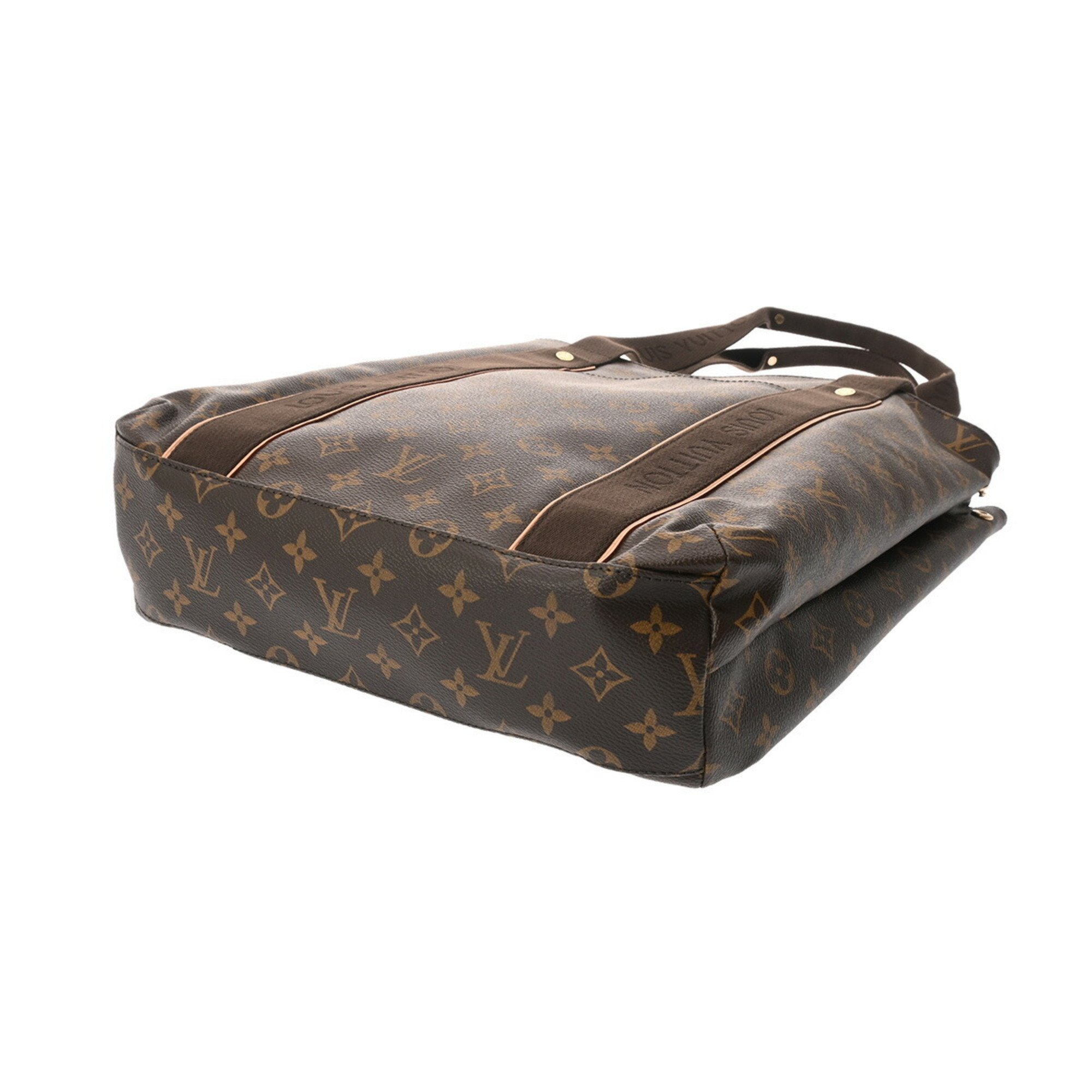 LOUIS VUITTON Louis Vuitton Monogram Kababour Brown M53013 Women's Canvas Tote Bag