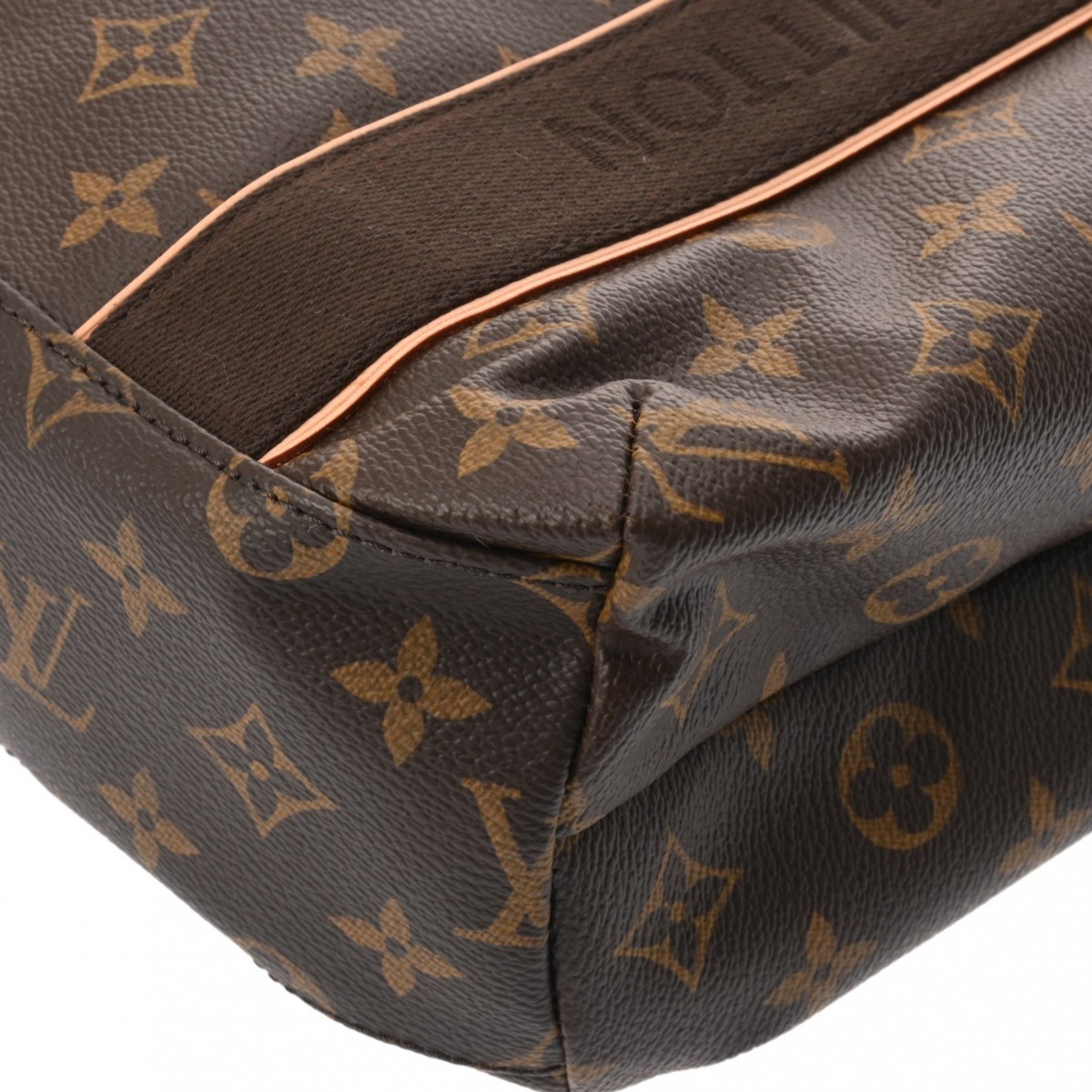 LOUIS VUITTON Louis Vuitton Monogram Kababour Brown M53013 Women's Canvas Tote Bag