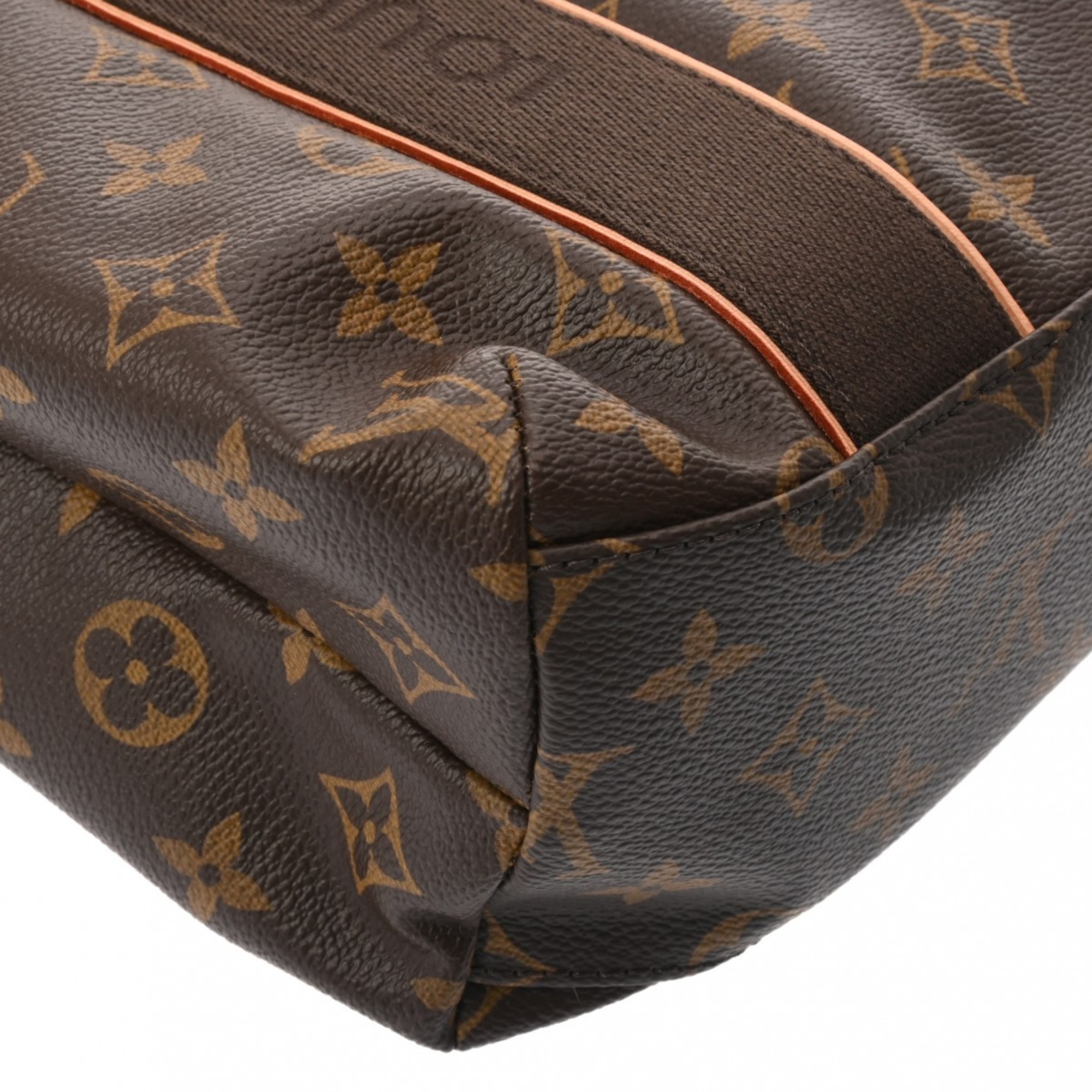 LOUIS VUITTON Louis Vuitton Monogram Kababour Brown M53013 Women's Canvas Tote Bag