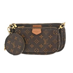 LOUIS VUITTON Louis Vuitton Monogram Multi Pochette Accessoires Rose Clair M44840 Women's Canvas Shoulder Bag