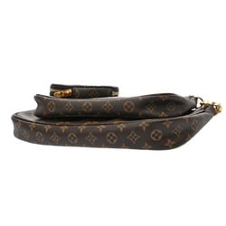 LOUIS VUITTON Louis Vuitton Monogram Multi Pochette Accessoires Rose Clair M44840 Women's Canvas Shoulder Bag