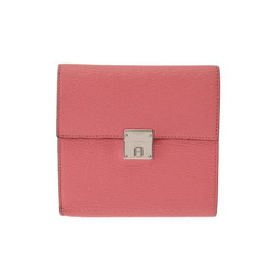 HERMES Click 12 Rose Eté C stamp (around 2018) unisex Chevre bi-fold wallet