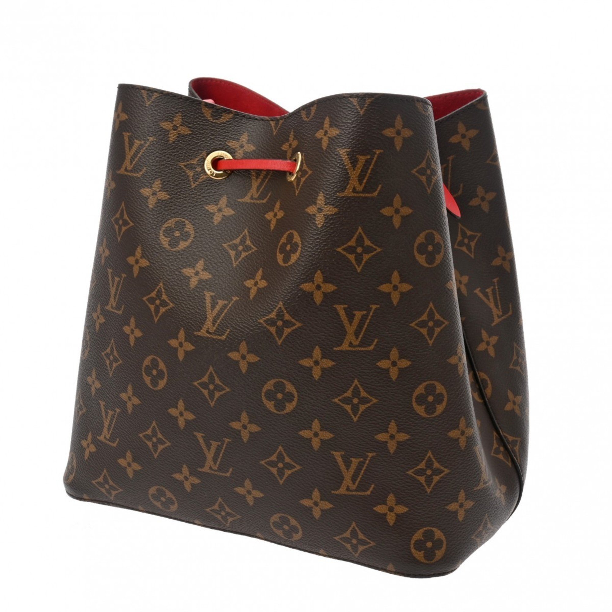 LOUIS VUITTON Louis Vuitton Monogram NeoNoe Coquelicot M44021 Women's Canvas Shoulder Bag