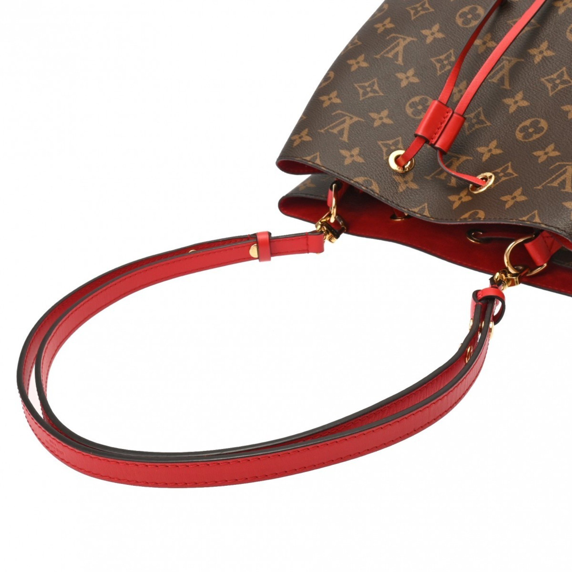 LOUIS VUITTON Louis Vuitton Monogram NeoNoe Coquelicot M44021 Women's Canvas Shoulder Bag