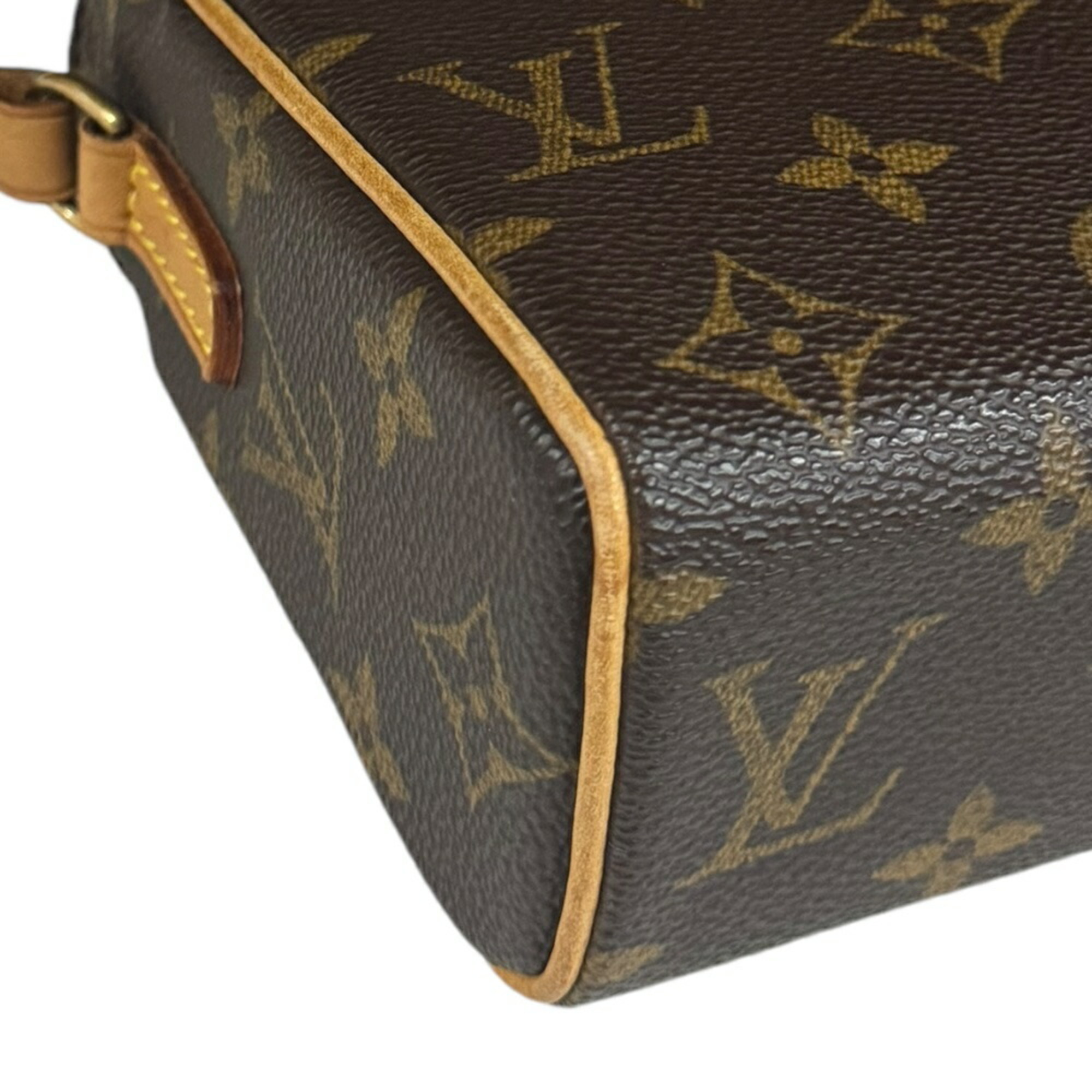 Louis Vuitton Recital Monogram Shoulder Bag Canvas M51900 Brown Women's LOUIS VUITTON