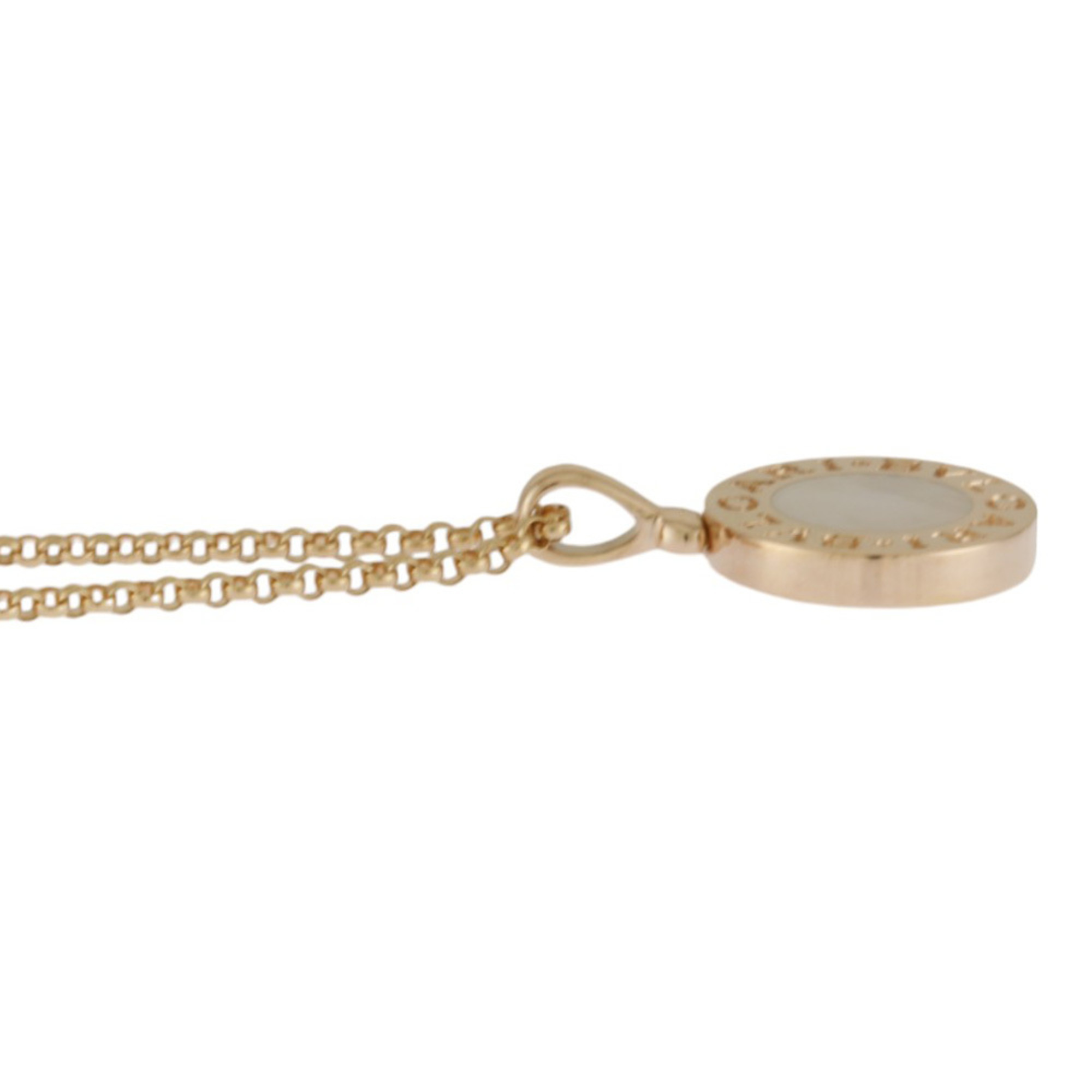 BVLGARI Necklace 18K Shell Women's