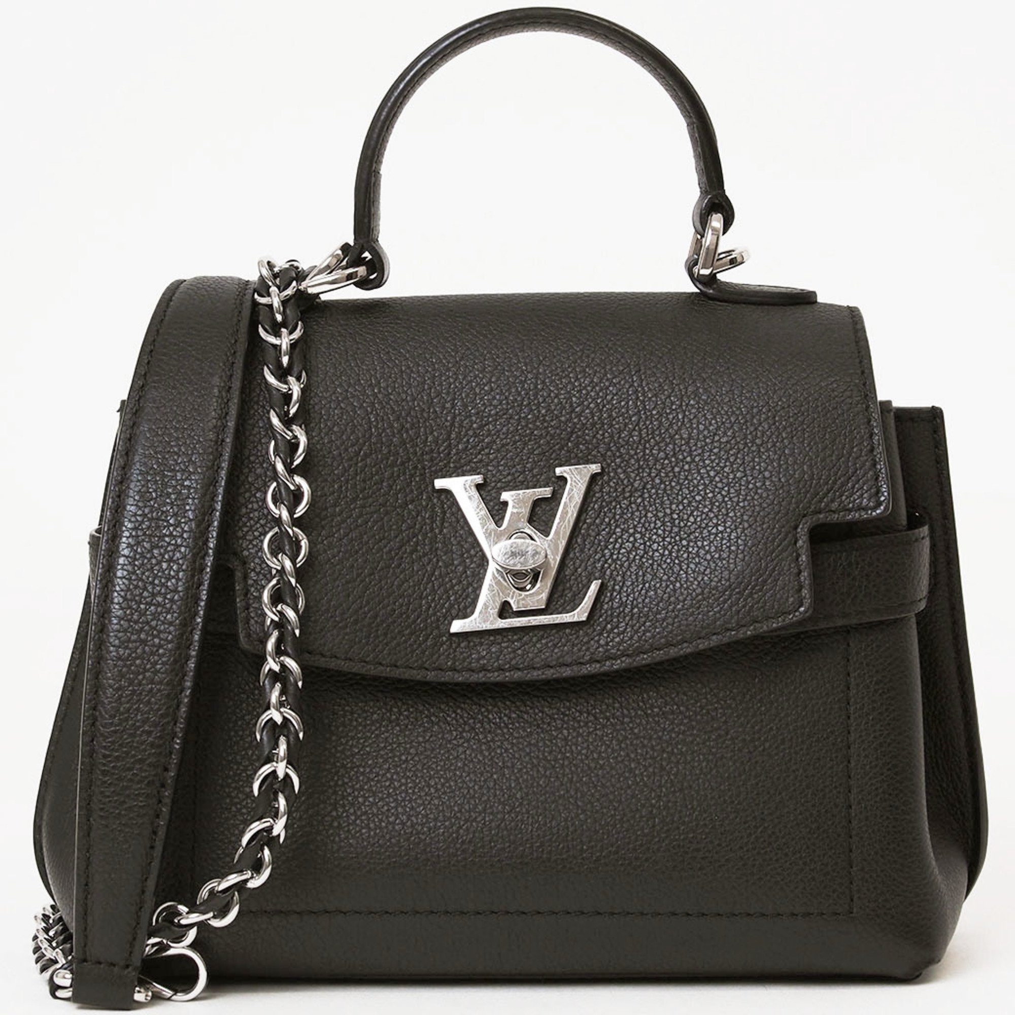 Louis Vuitton Rock Me Ever MINI Handbag Black M20997 Women's Grained Calf Leather LOUIS VUITTON