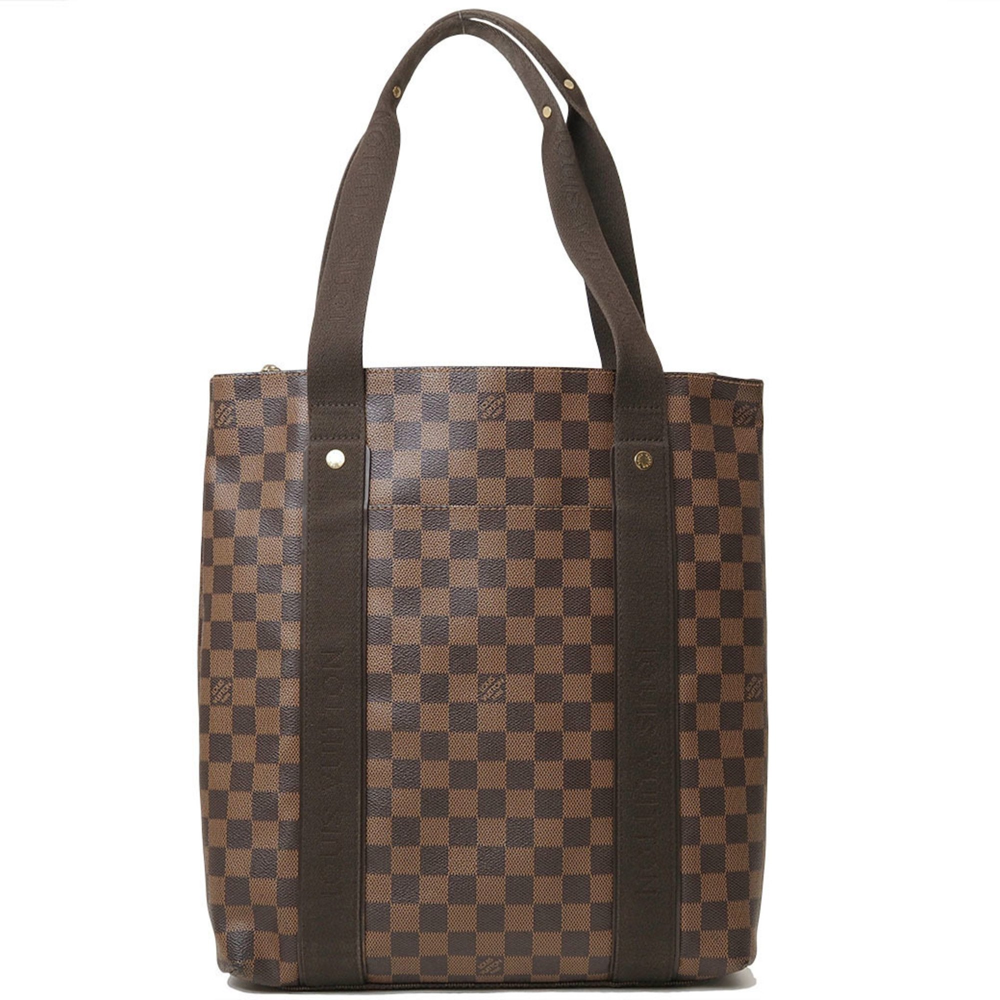 Louis Vuitton Cabas Bobur Tote Bag Damier Ebene N52006 Women's Canvas LOUIS VUITTON