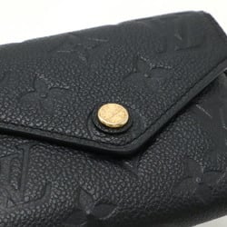 LOUIS VUITTON Louis Vuitton Monogram Empreinte Portefeuille Victorine Tri-fold Wallet Noir Black M64060