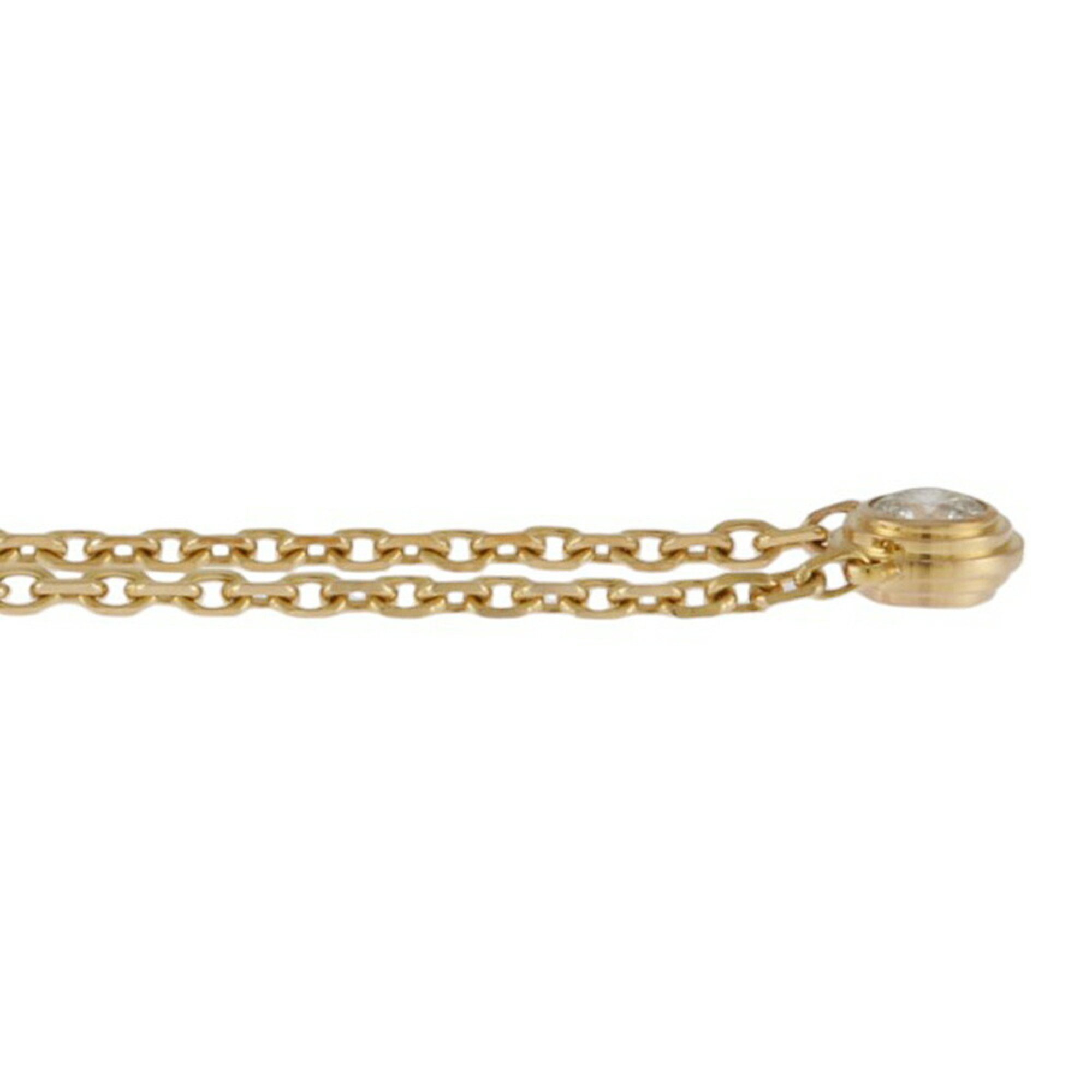 Cartier D'Amour Diamant Léger (XS) approx. 0.04ct necklace 18K gold women's CARTIER