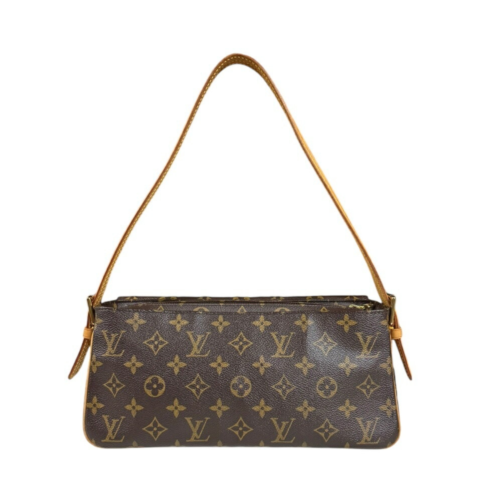 Louis Vuitton Monogram M51164 Women's Shoulder Bag Brown,Monogram