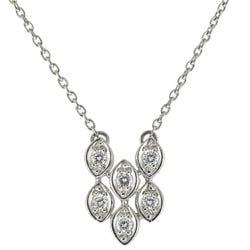 Christian Dior Dior Necklace Pt850 Platinum Diamond 1.55ct Women's