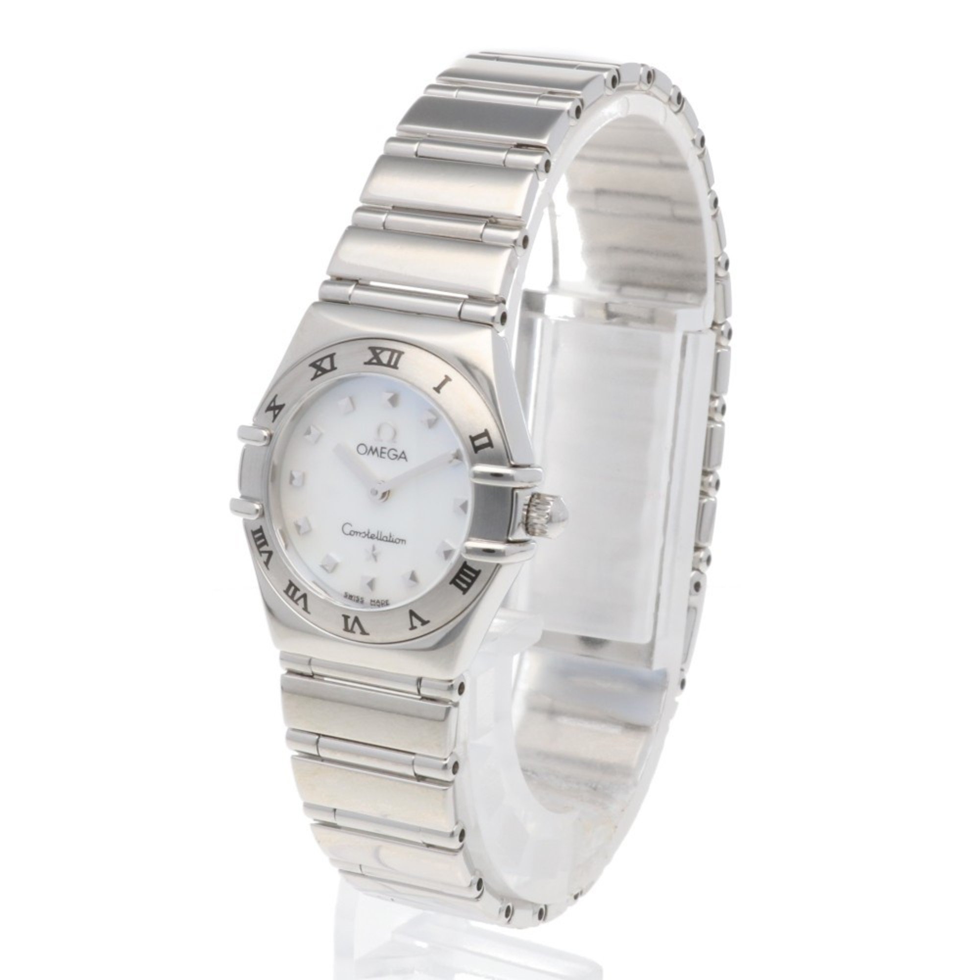 OMEGA Constellation My Choice Watch Stainless Steel 15617100 Quartz Ladies White Shell