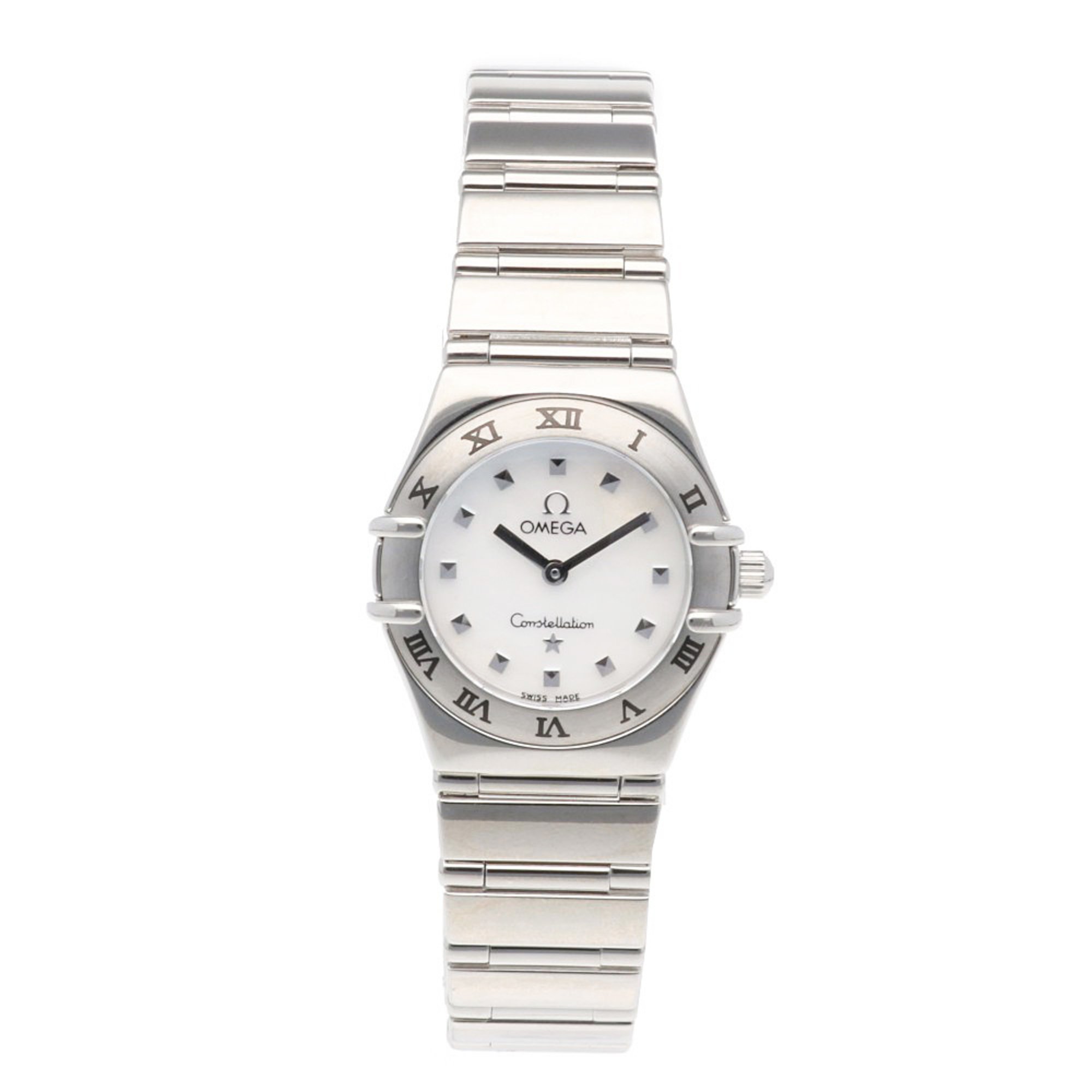 OMEGA Constellation My Choice Watch Stainless Steel 15617100 Quartz Ladies White Shell