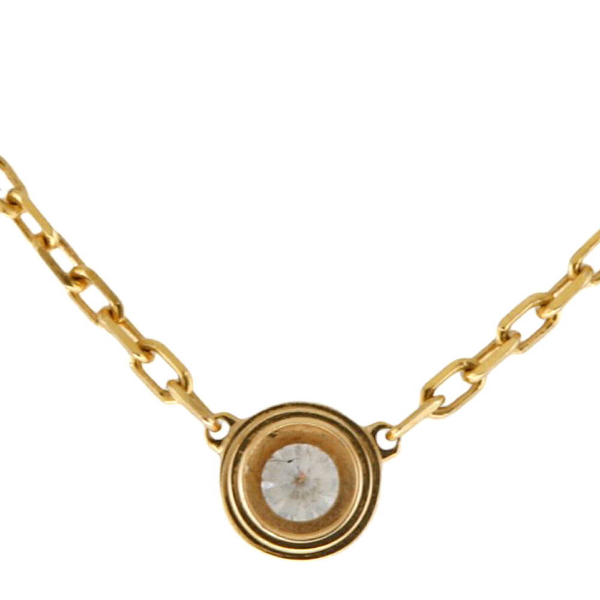 Cartier Amour Diamant Léger (SM) 0.09ct Necklace 18K Gold Women's CARTIER