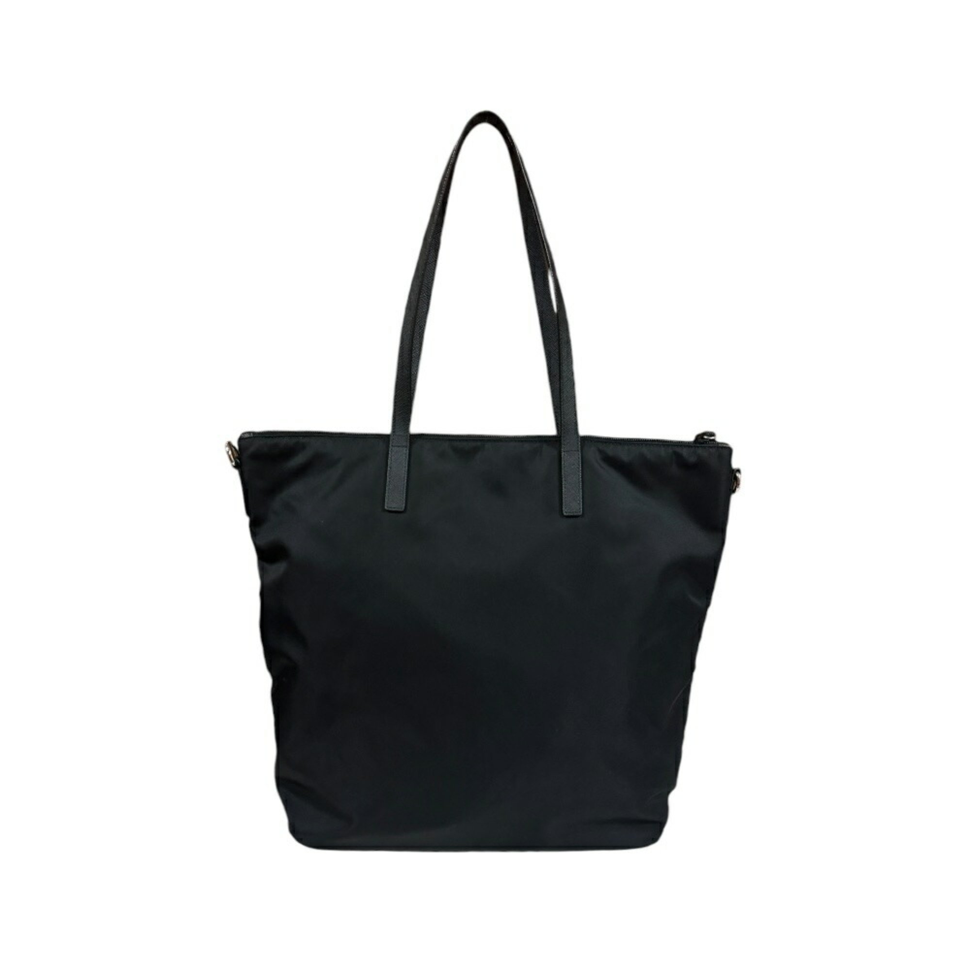 Prada Tote Bag Nylon 1BG189 Black Women's PRADA