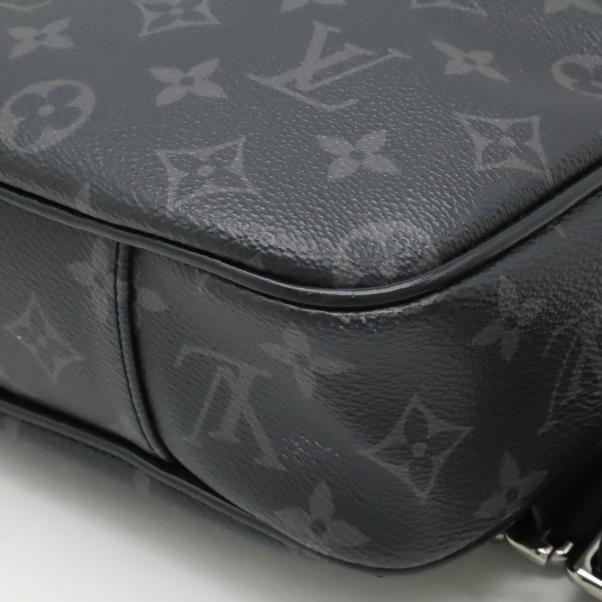 LOUIS VUITTON Louis Vuitton Monogram Eclipse Bum Bag Waist Body Pouch Clutch M42906