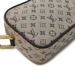 LOUIS VUITTON Louis Vuitton Monogram Juliet MM Shoulder Bag Canvas Leather Blue M92217