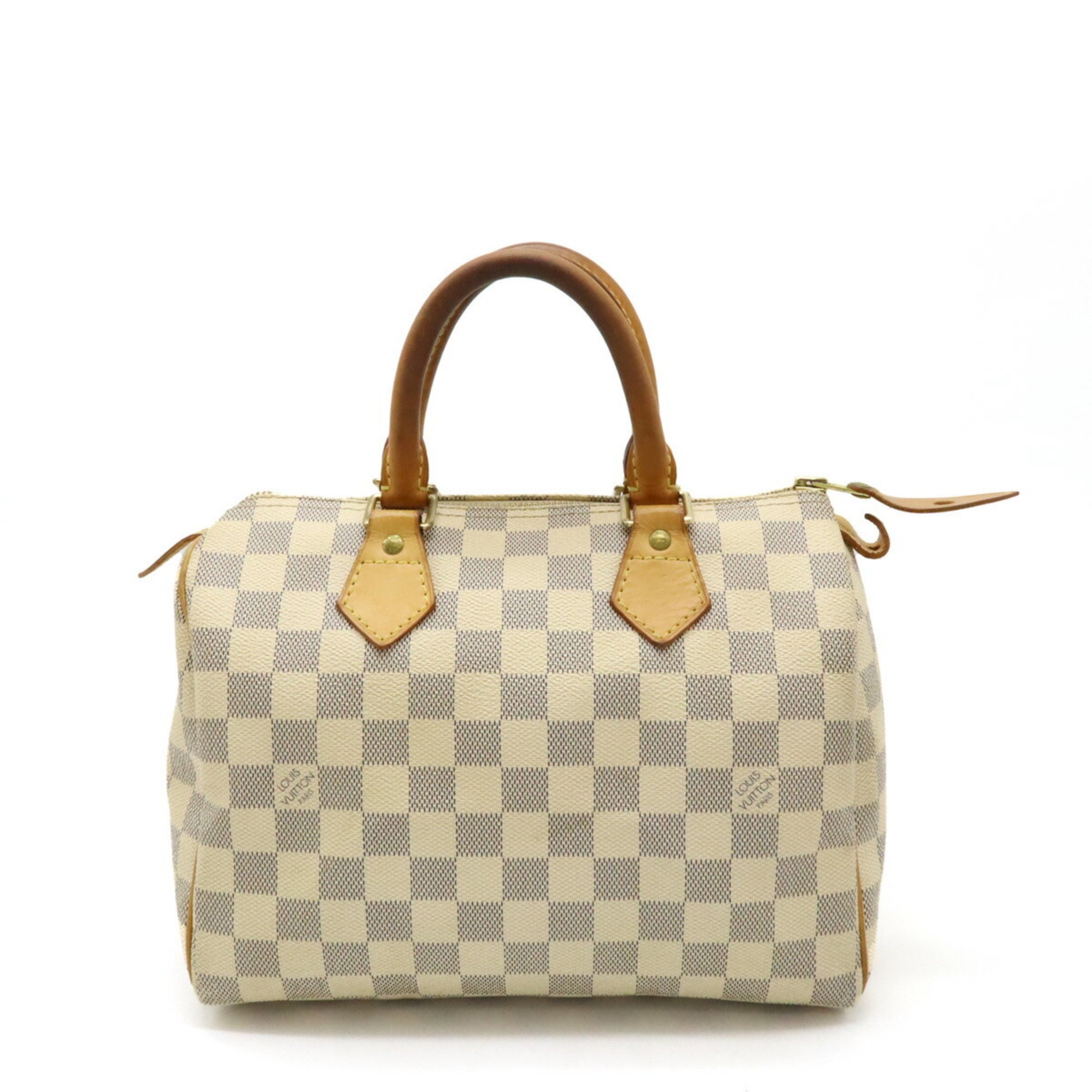 LOUIS VUITTON Damier Azur Speedy 25 Handbag Boston Bag N41534