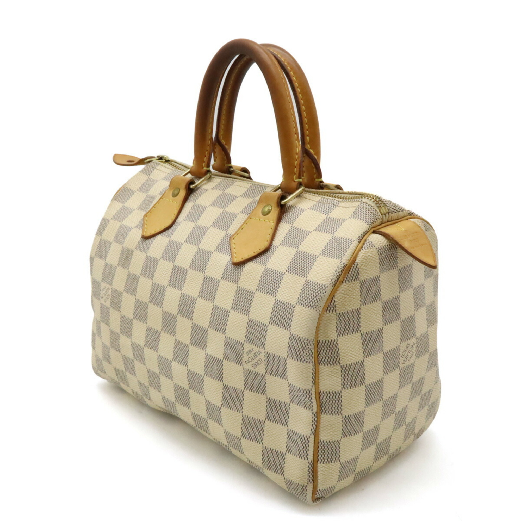 LOUIS VUITTON Damier Azur Speedy 25 Handbag Boston Bag N41534