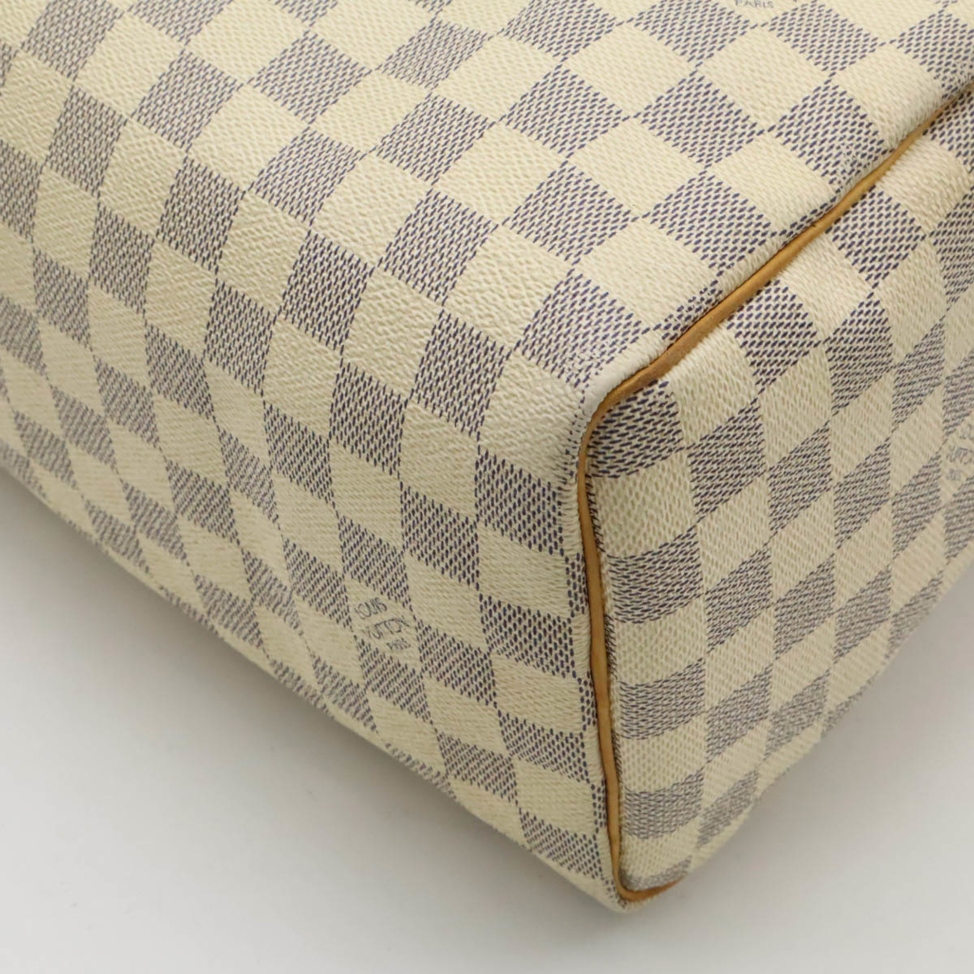 LOUIS VUITTON Damier Azur Speedy 25 Handbag Boston Bag N41534