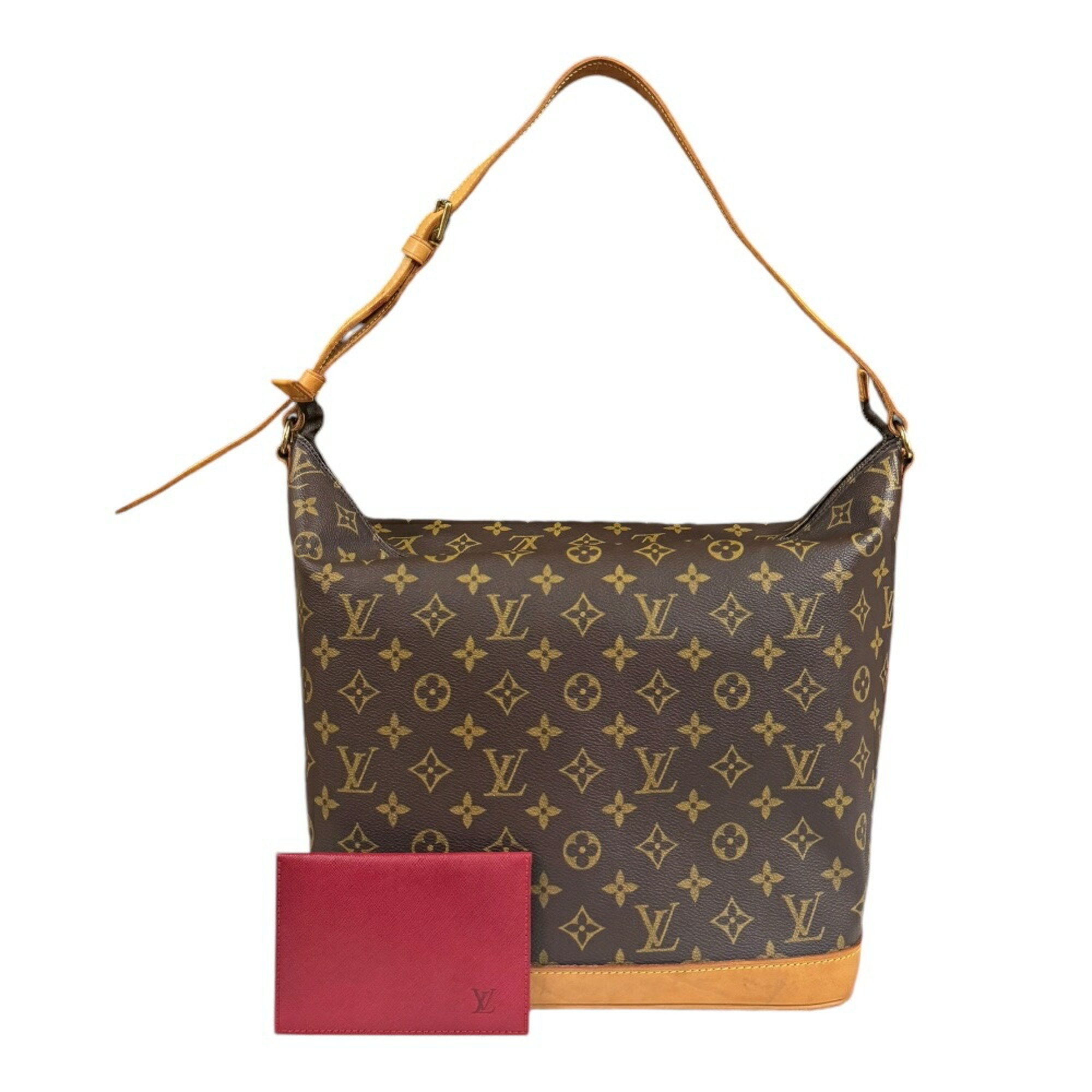 Louis Vuitton Sharon Stone Collaboration Am First Three Vanity Star Monogram Shoulder Bag Canvas M47275 Brown Women's LOUIS VUITTON