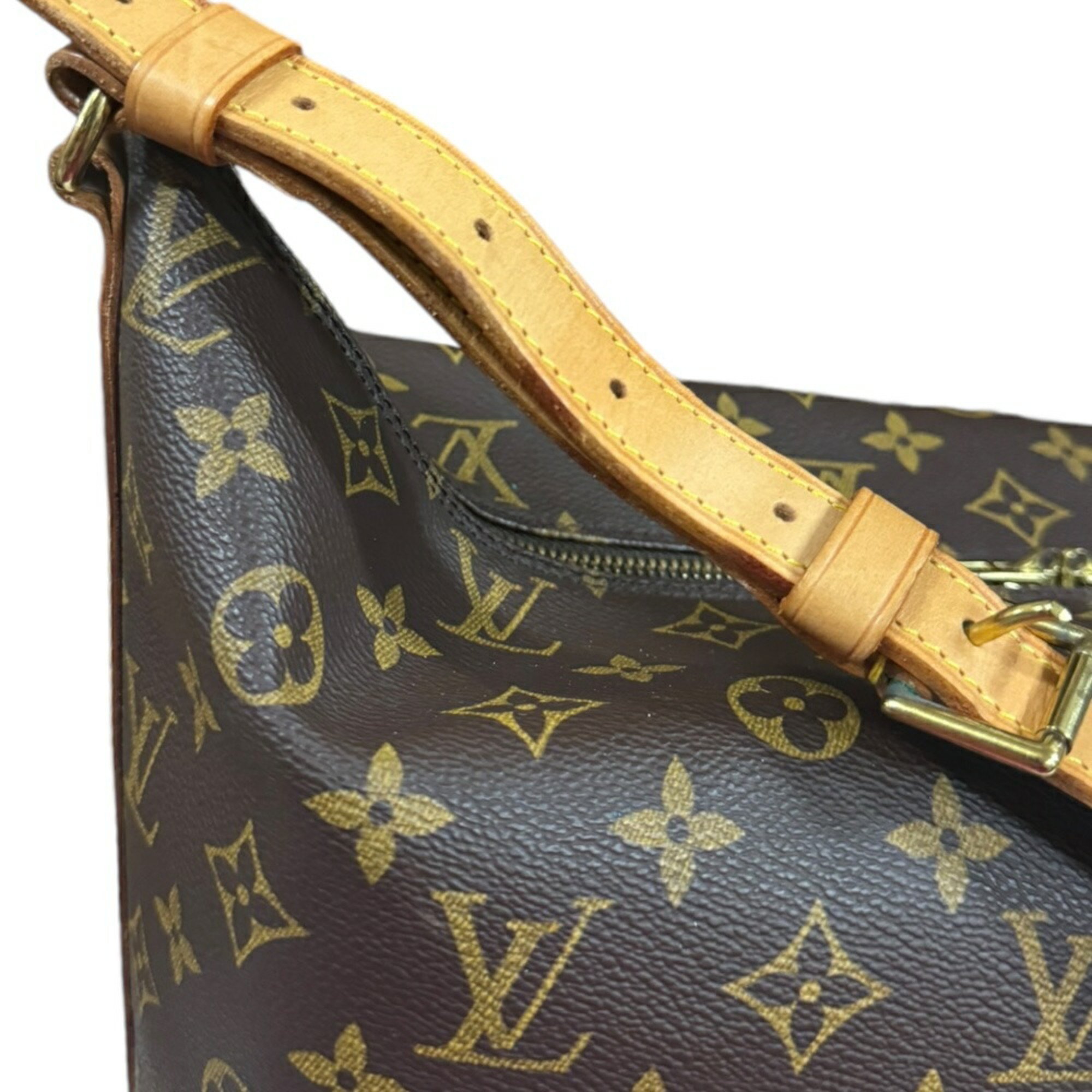 Louis Vuitton Sharon Stone Collaboration Am First Three Vanity Star Monogram Shoulder Bag Canvas M47275 Brown Women's LOUIS VUITTON